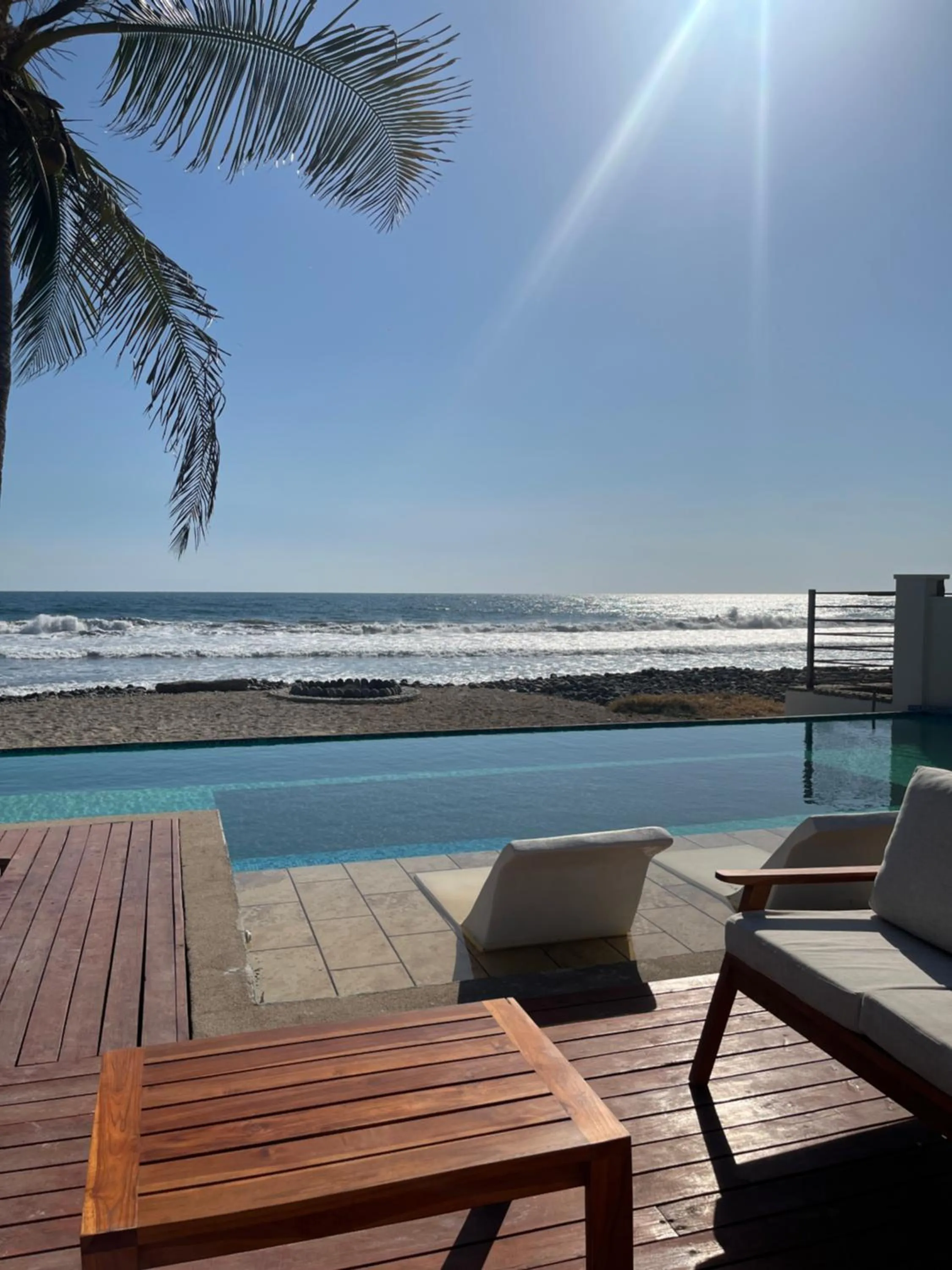 Swimming pool in Casa Playa Blanca