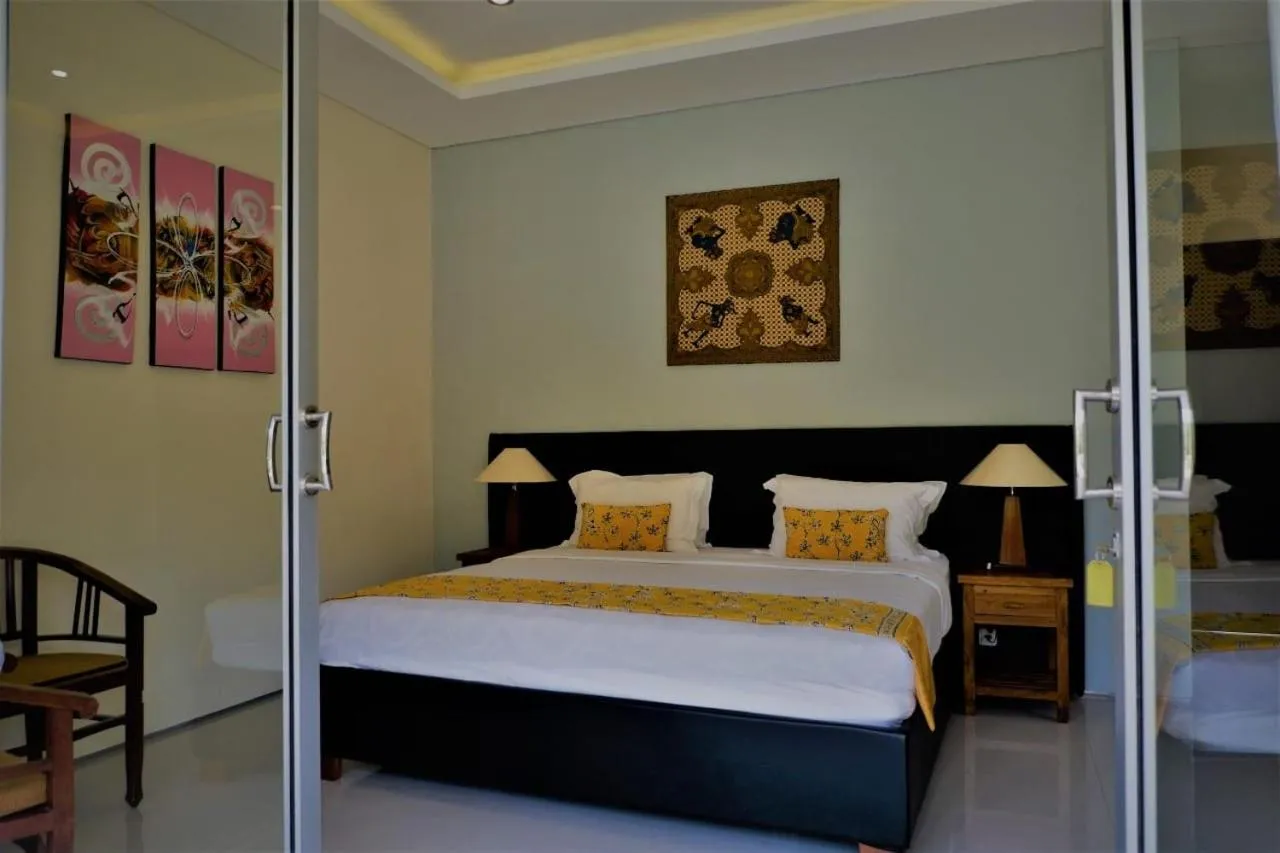 Bed in Villa Kendi
