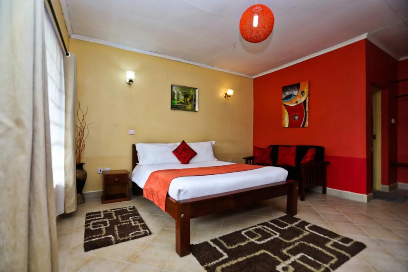 Bed in Fina Gardens Resort, Naivasha