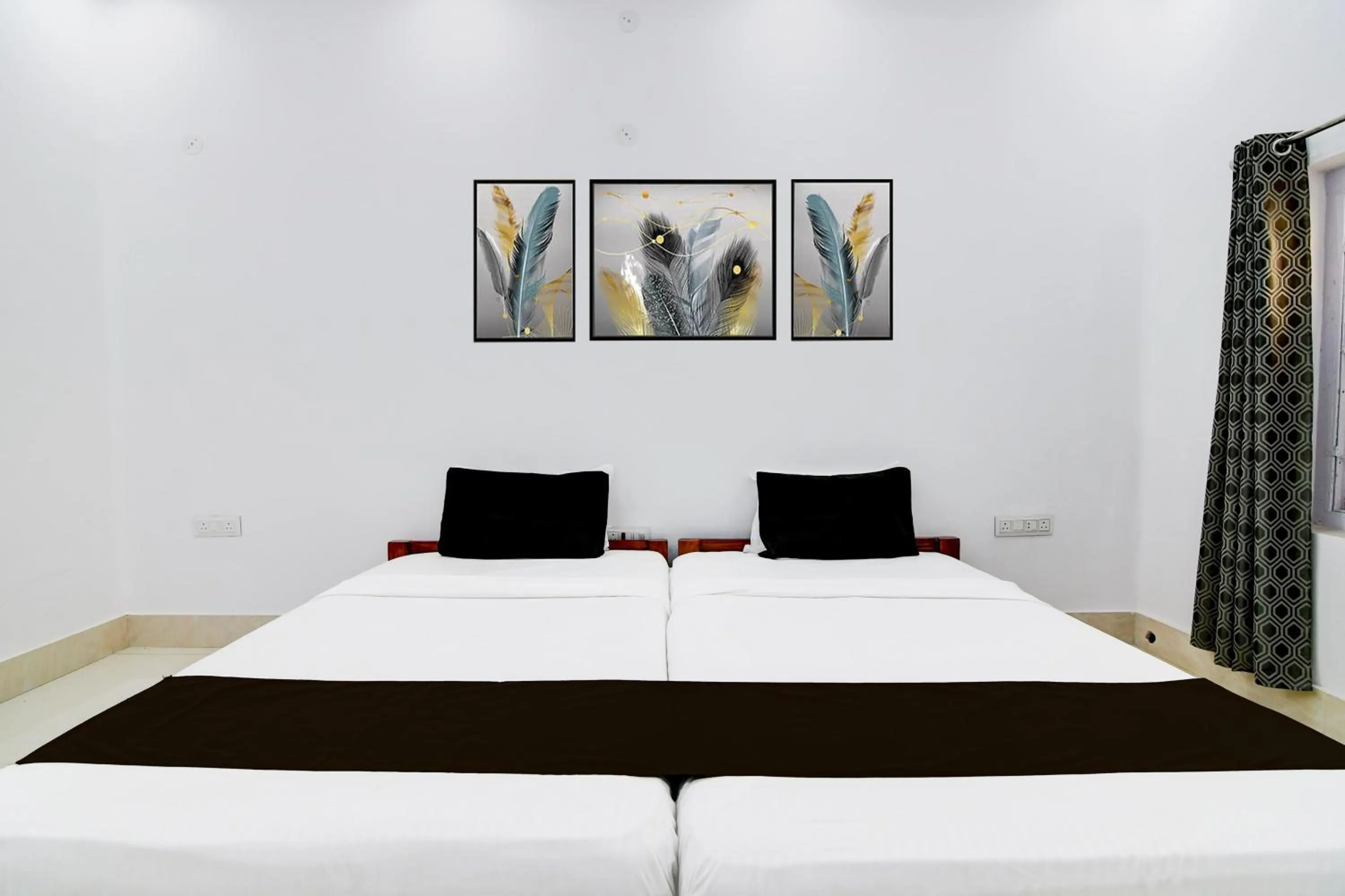 Bedroom, Bed in Hotel O Orchid Guest House