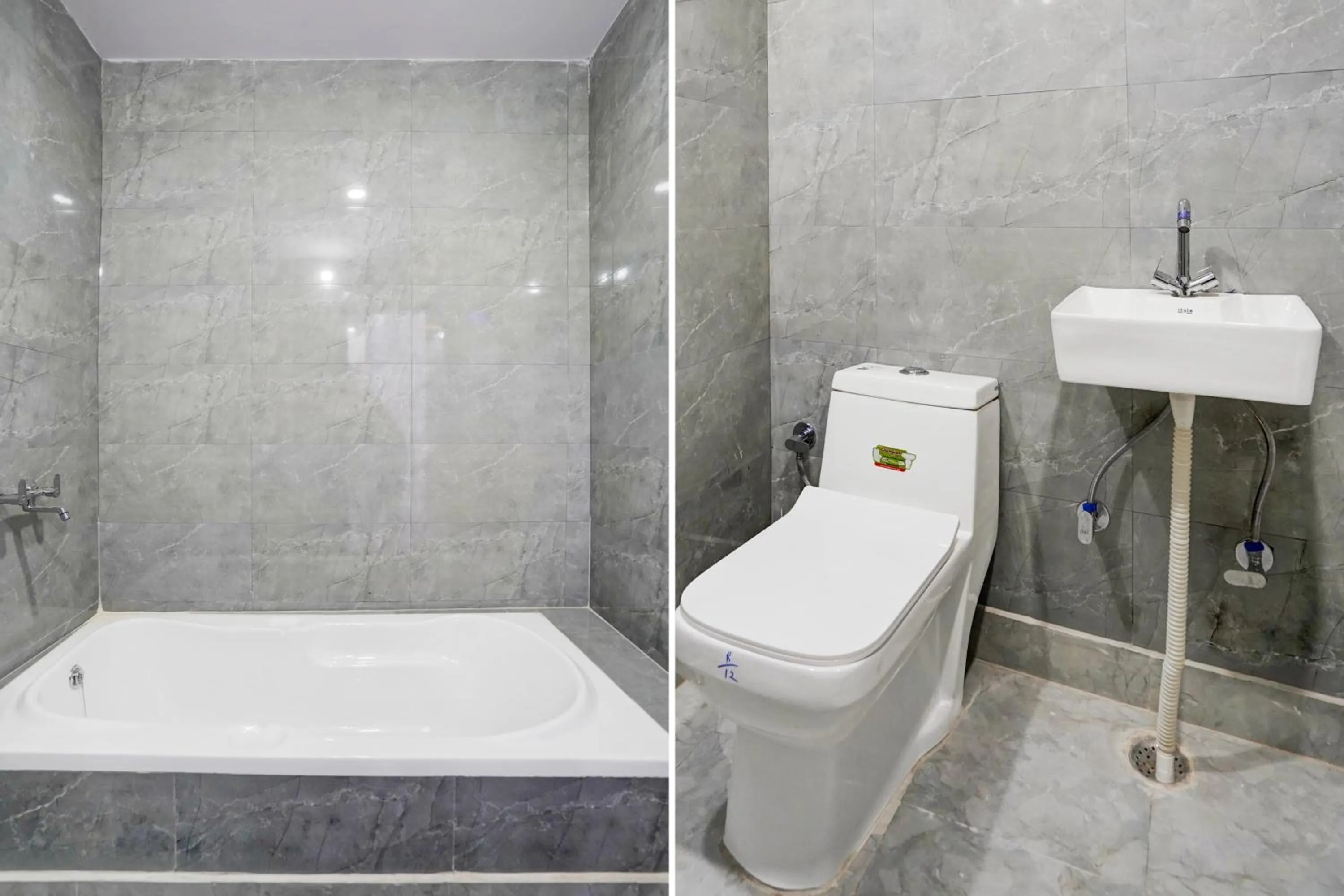 Bathroom in Hotel O Karan Residency