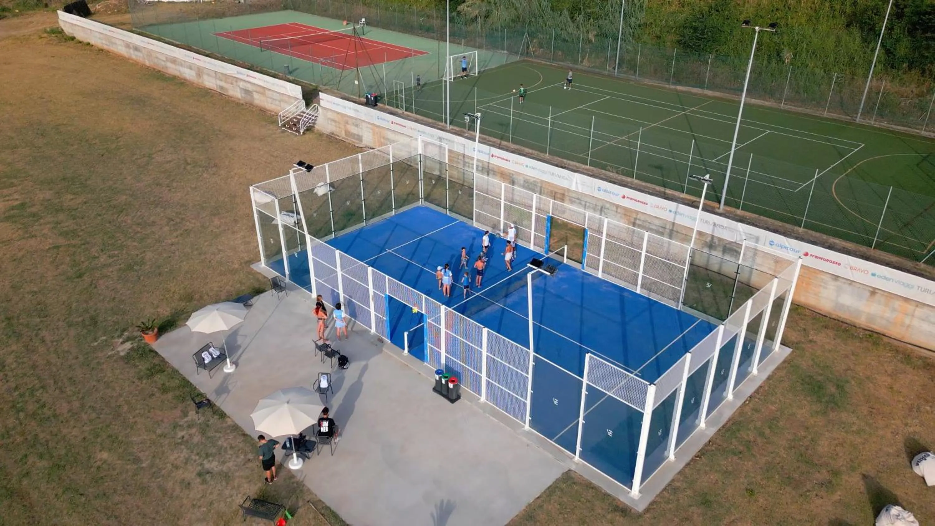 Tennis court in VOI Le Muse Essentia