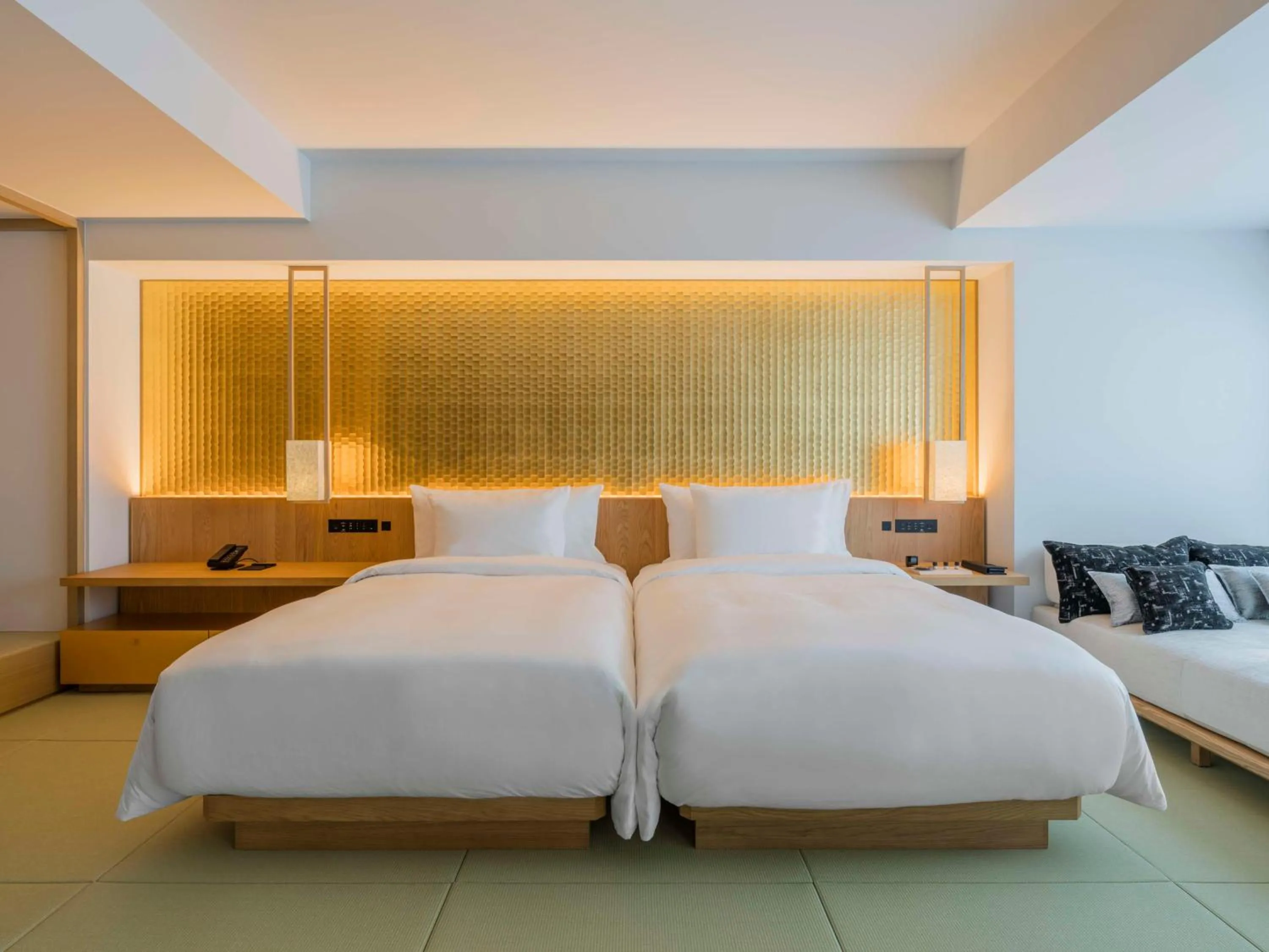 Bedroom, Bed in Banyan Tree Higashiyama Kyoto