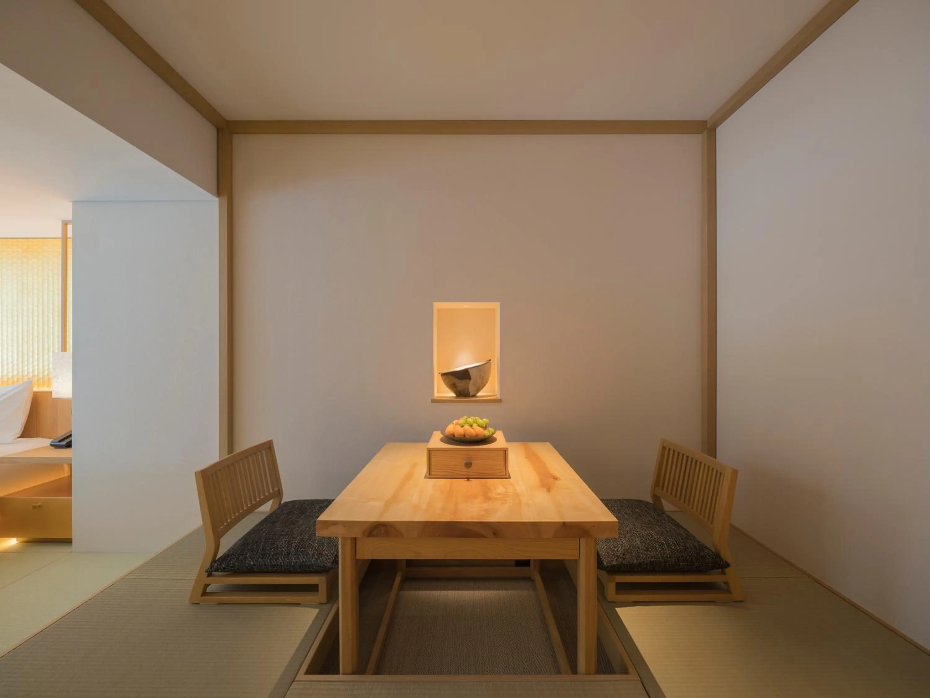 Seating area in Banyan Tree Higashiyama Kyoto