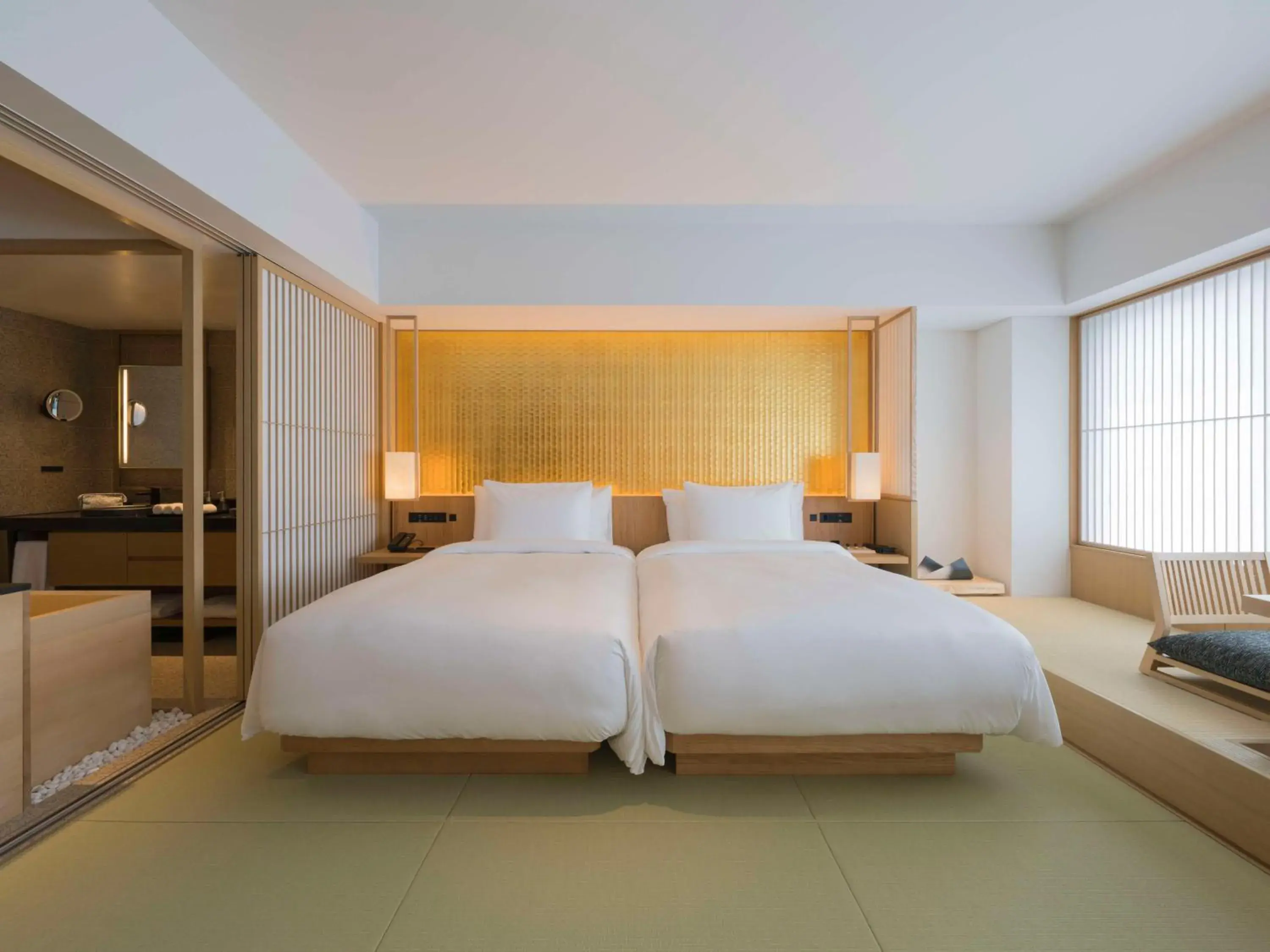 Serenity Twin Room in Banyan Tree Higashiyama Kyoto Serenity Twin Room in Banyan Tree Higashiyama Kyoto