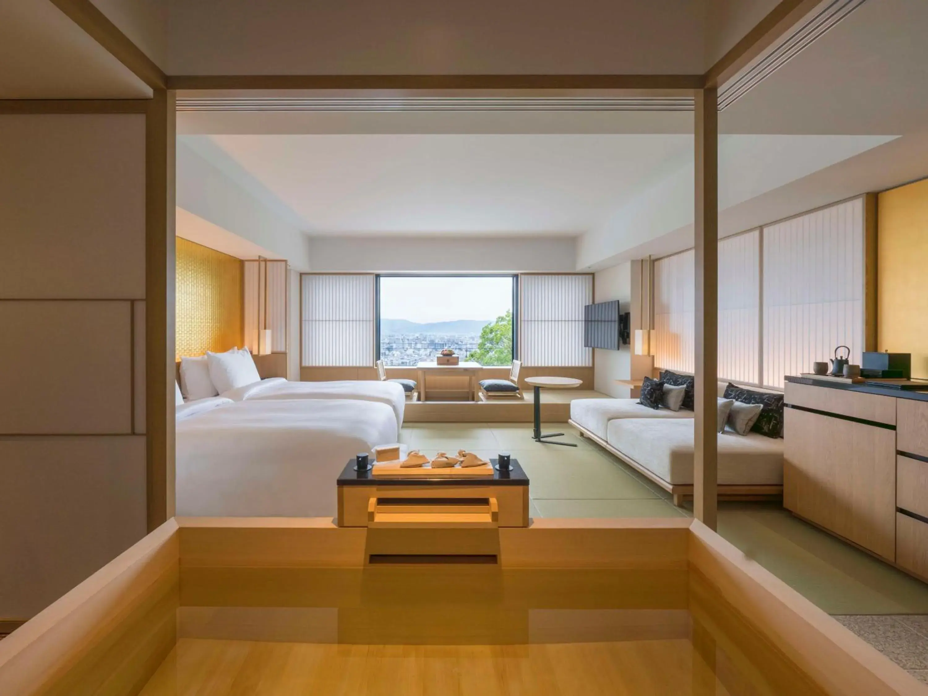 Grand Serenity Twin Room in Banyan Tree Higashiyama Kyoto Grand Serenity Twin Room in Banyan Tree Higashiyama Kyoto