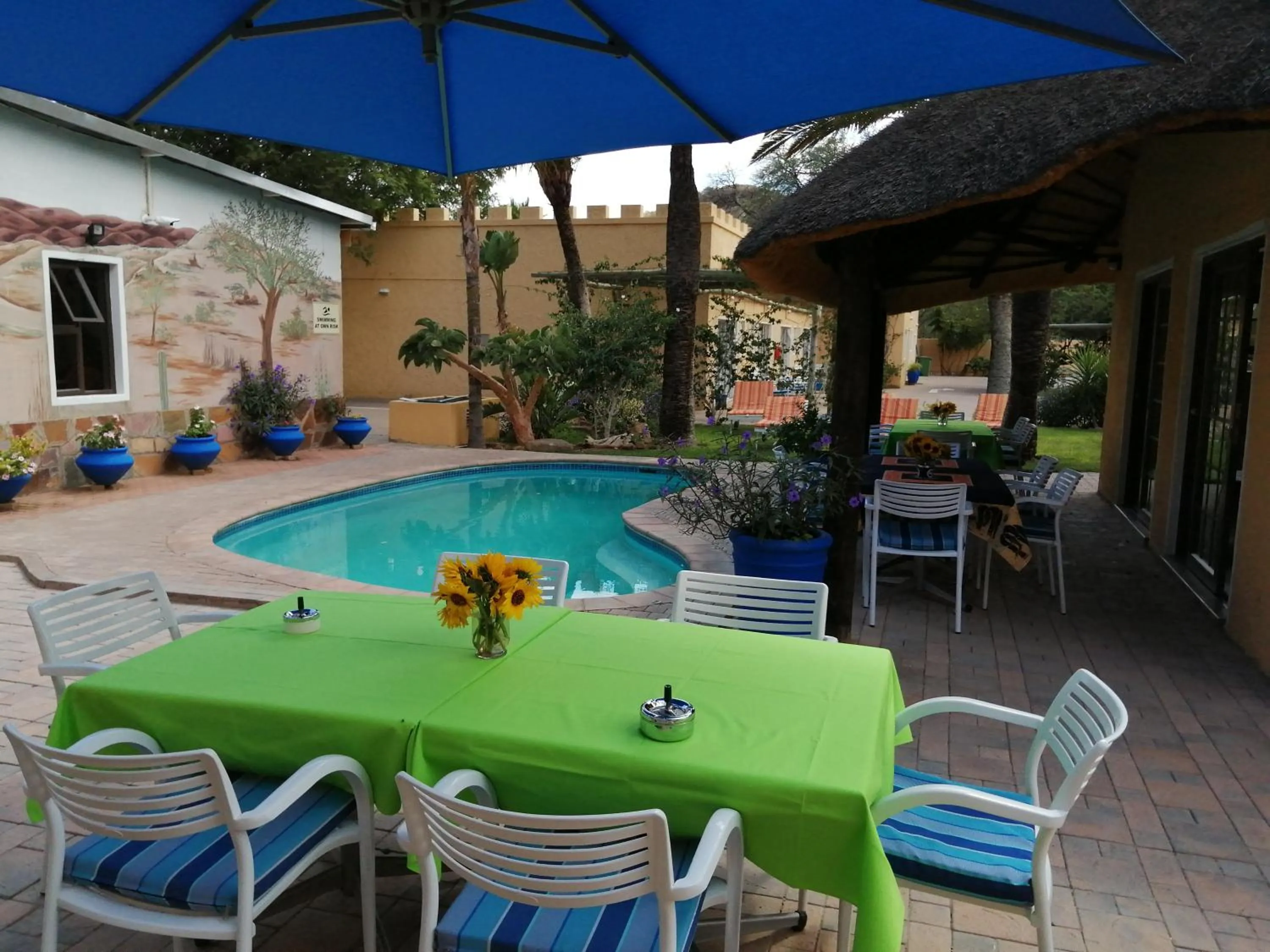 Patio in Capbon Guesthouse