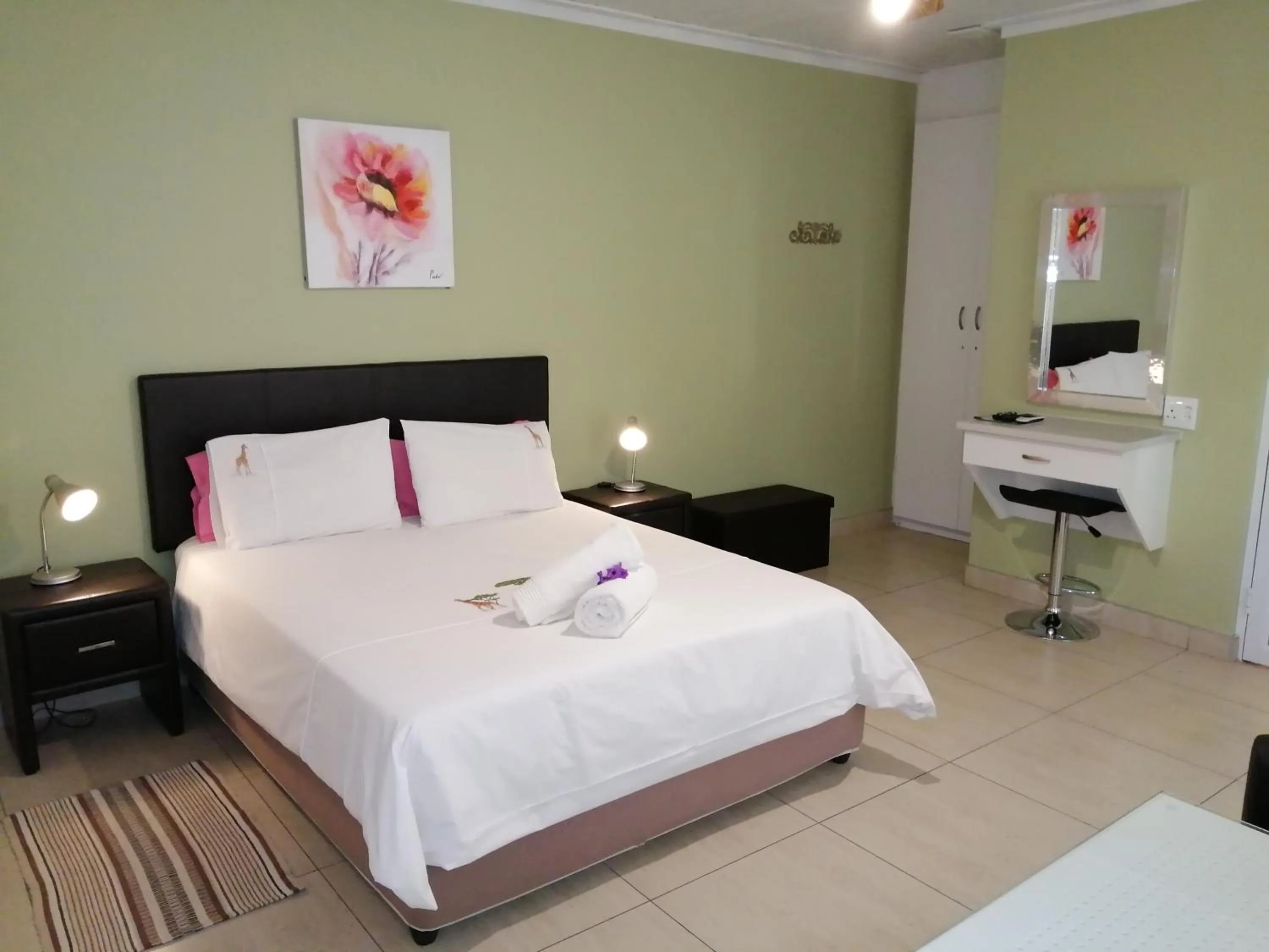 Bed in Capbon Guesthouse