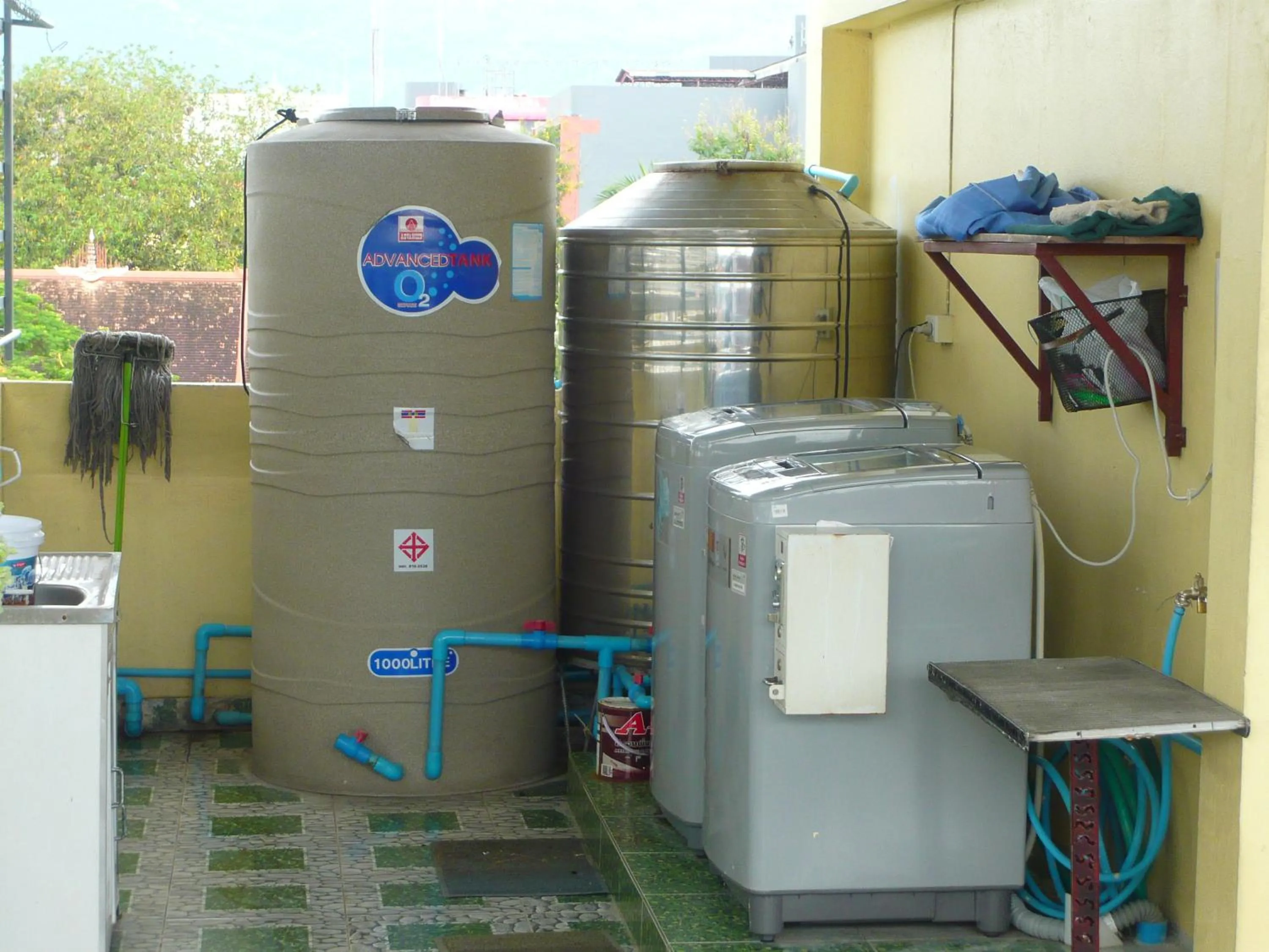washing machine in 168 Chiangmai Guesthouse