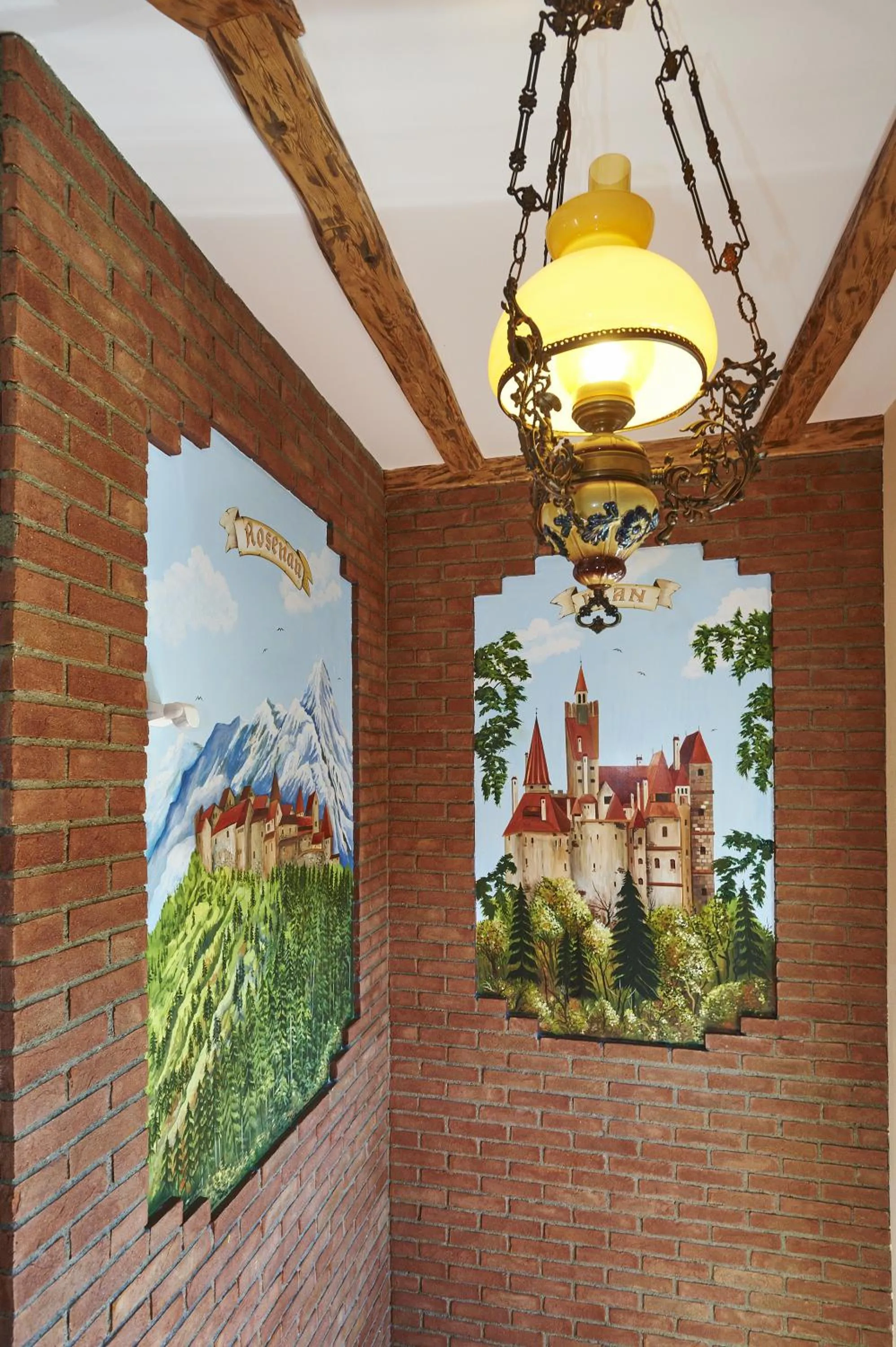 Decorative detail in Conacul Ambient