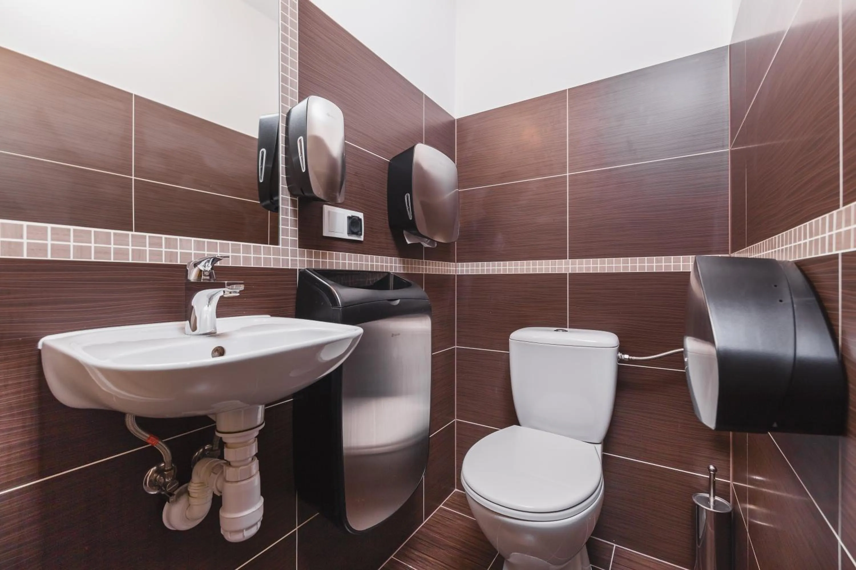 Toilet in Hostel Biały Dom