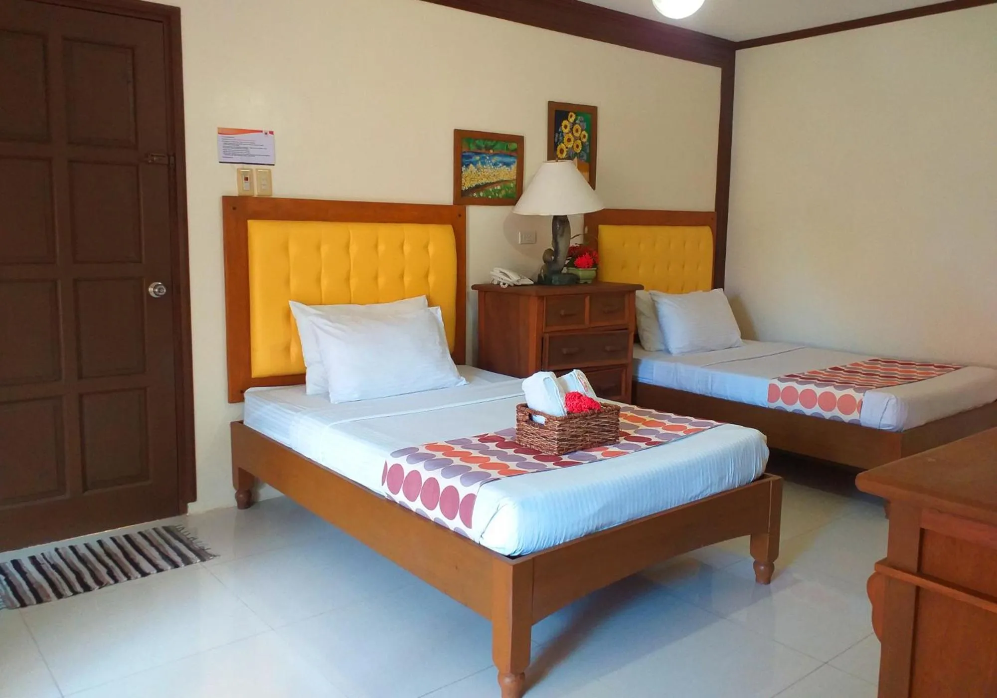 Bed in Puerto Del Sol Beach Resort and Hotel Club Bolinao Pangasinan