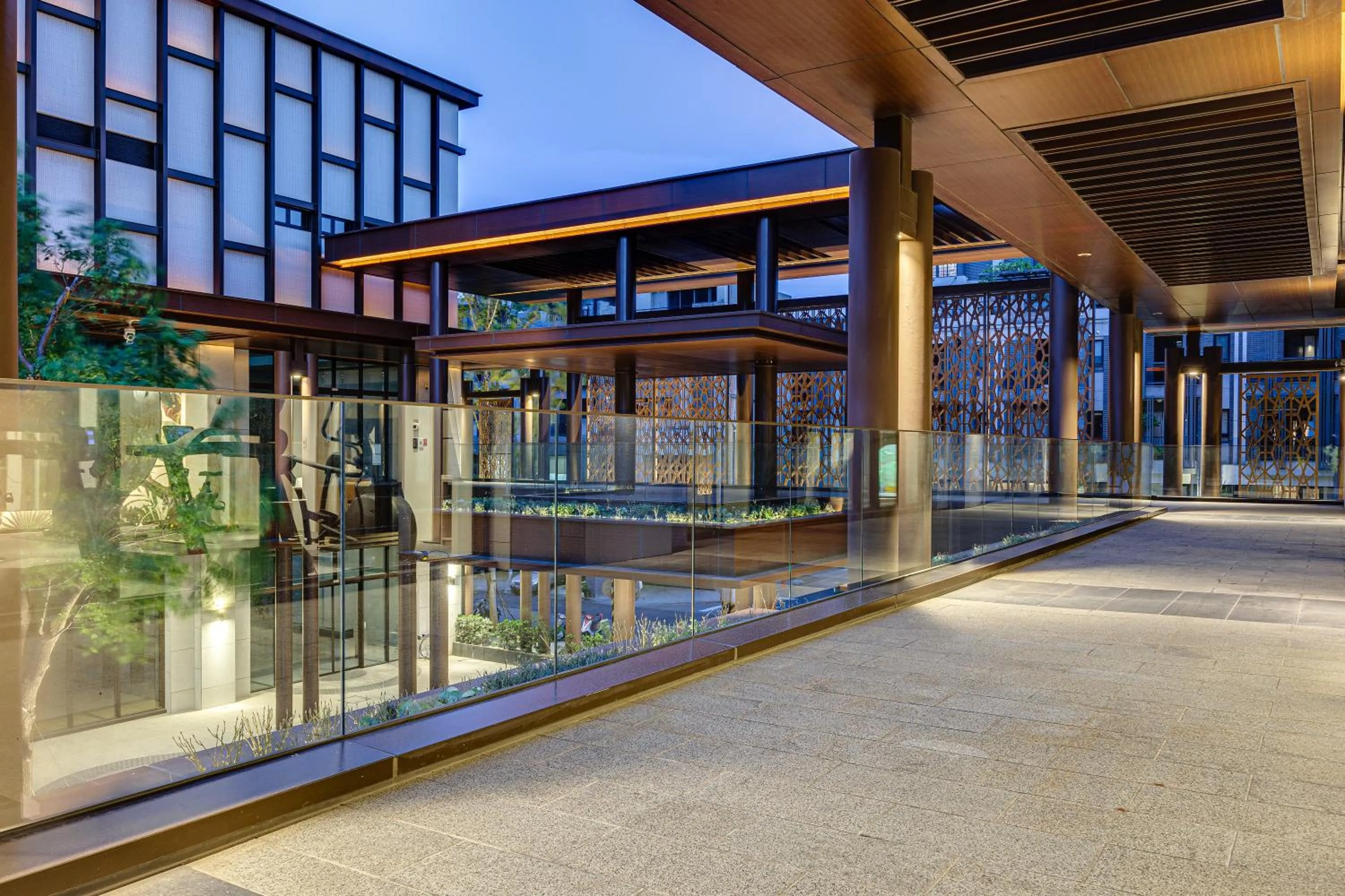 Property building in Boutech Wuri Village Hotel