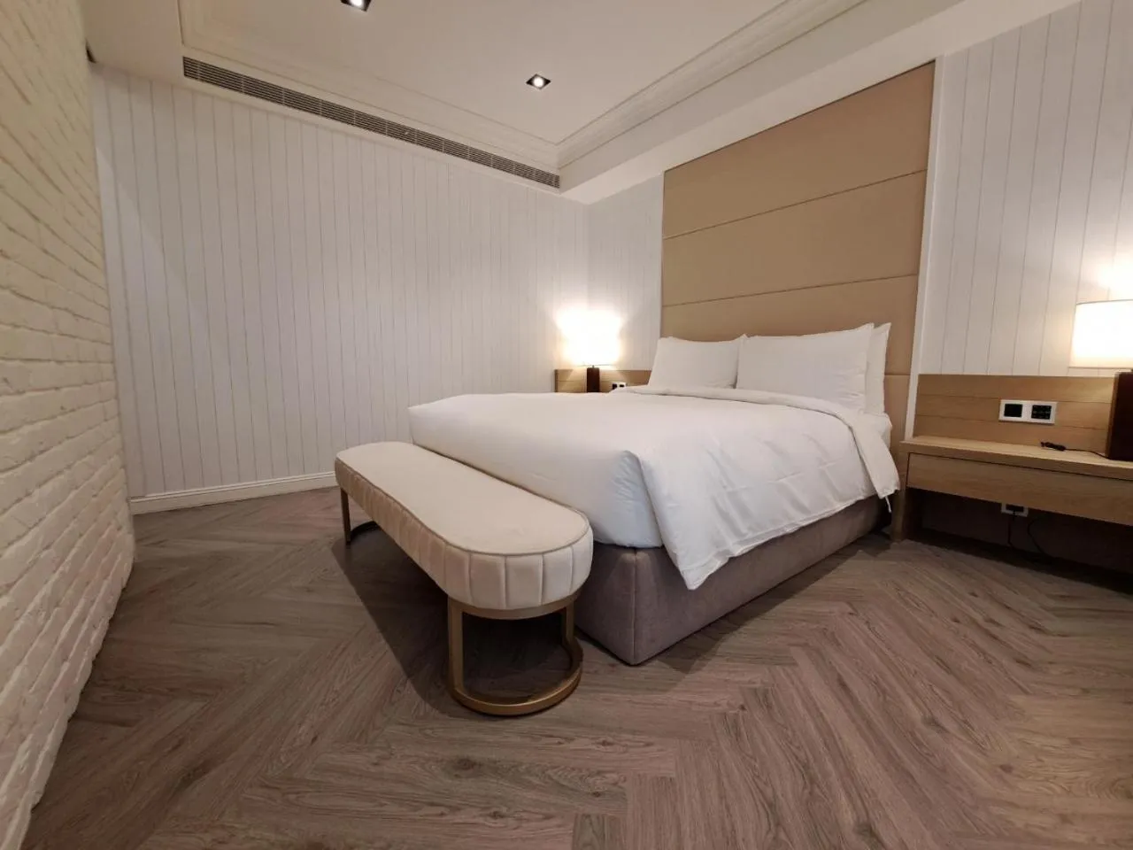 Bed in Boutech Wuri Village Hotel