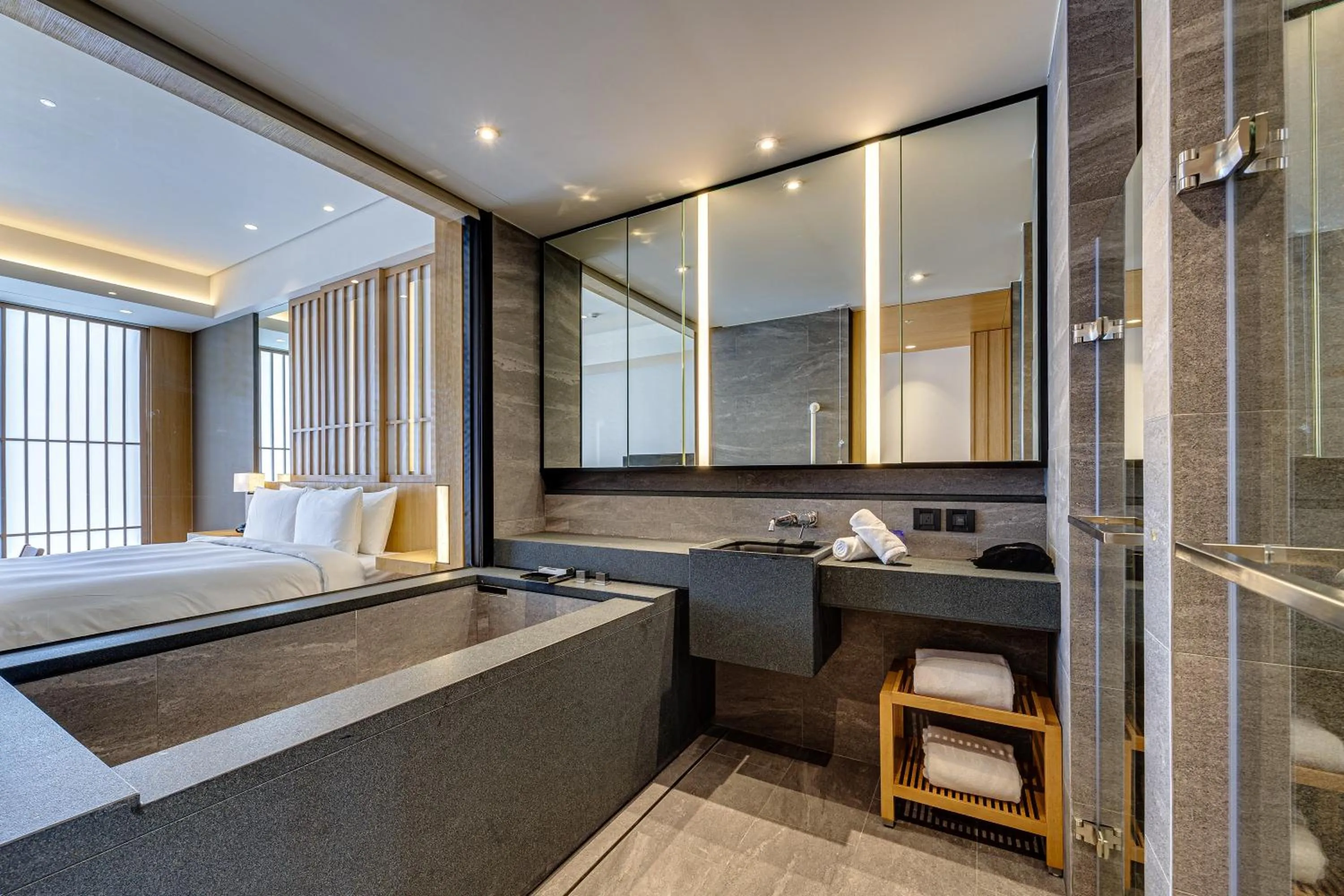 Bed in Boutech Wuri Village Hotel