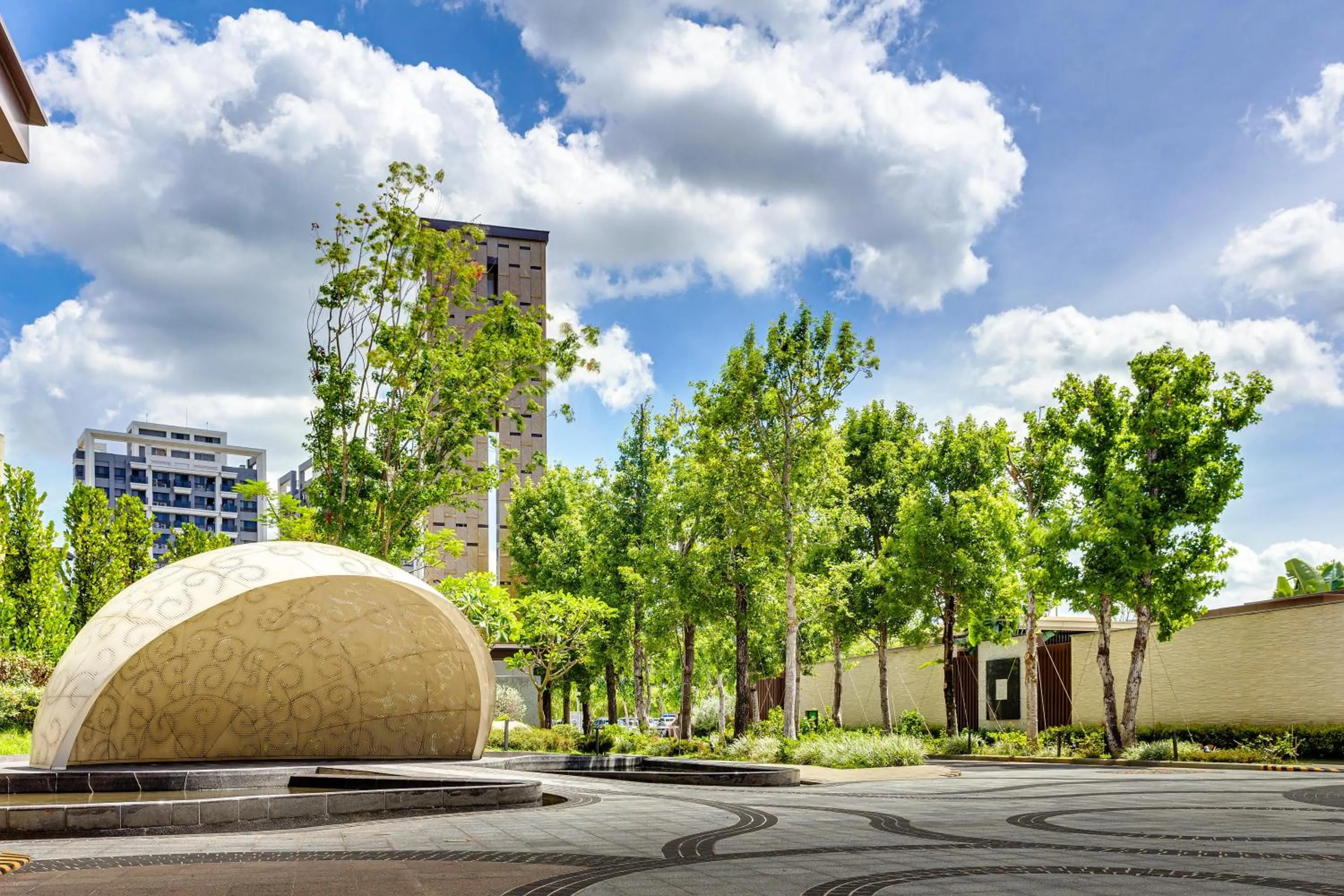 Landmark view in Boutech Wuri Village Hotel