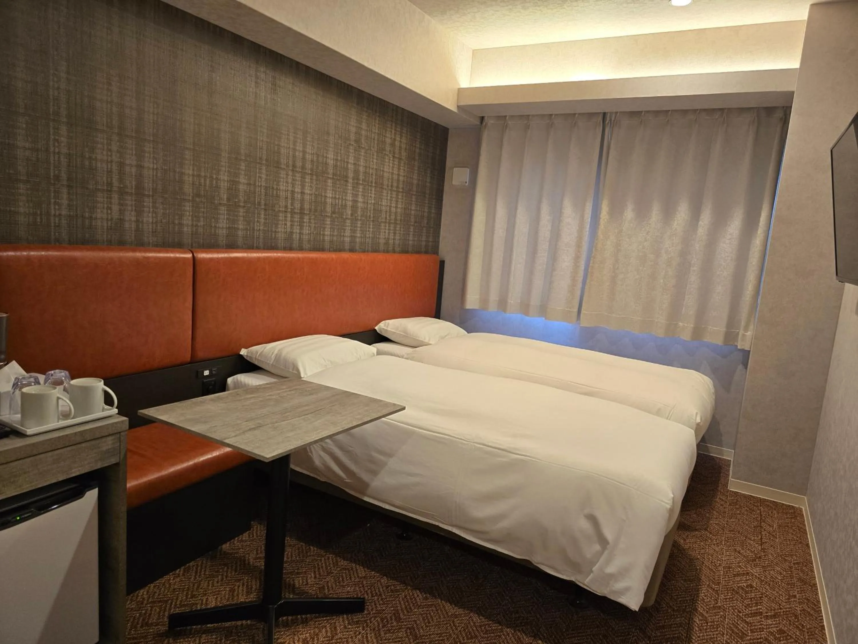 Photo of the whole room, Bed in Hotel Japanesque Kyoto Station ZEQUU ANNEX