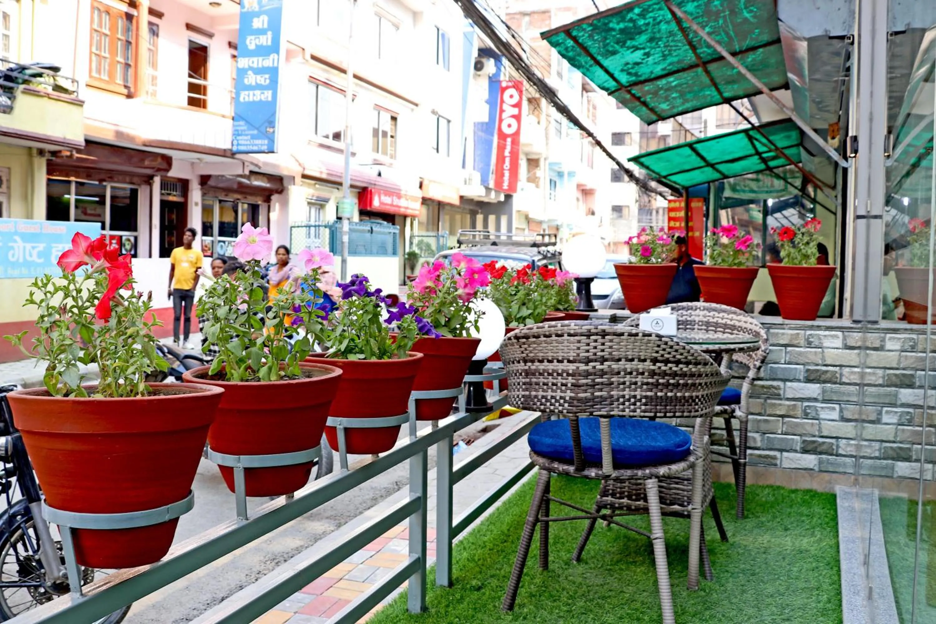 Garden view in Hotel Lumbini Airport