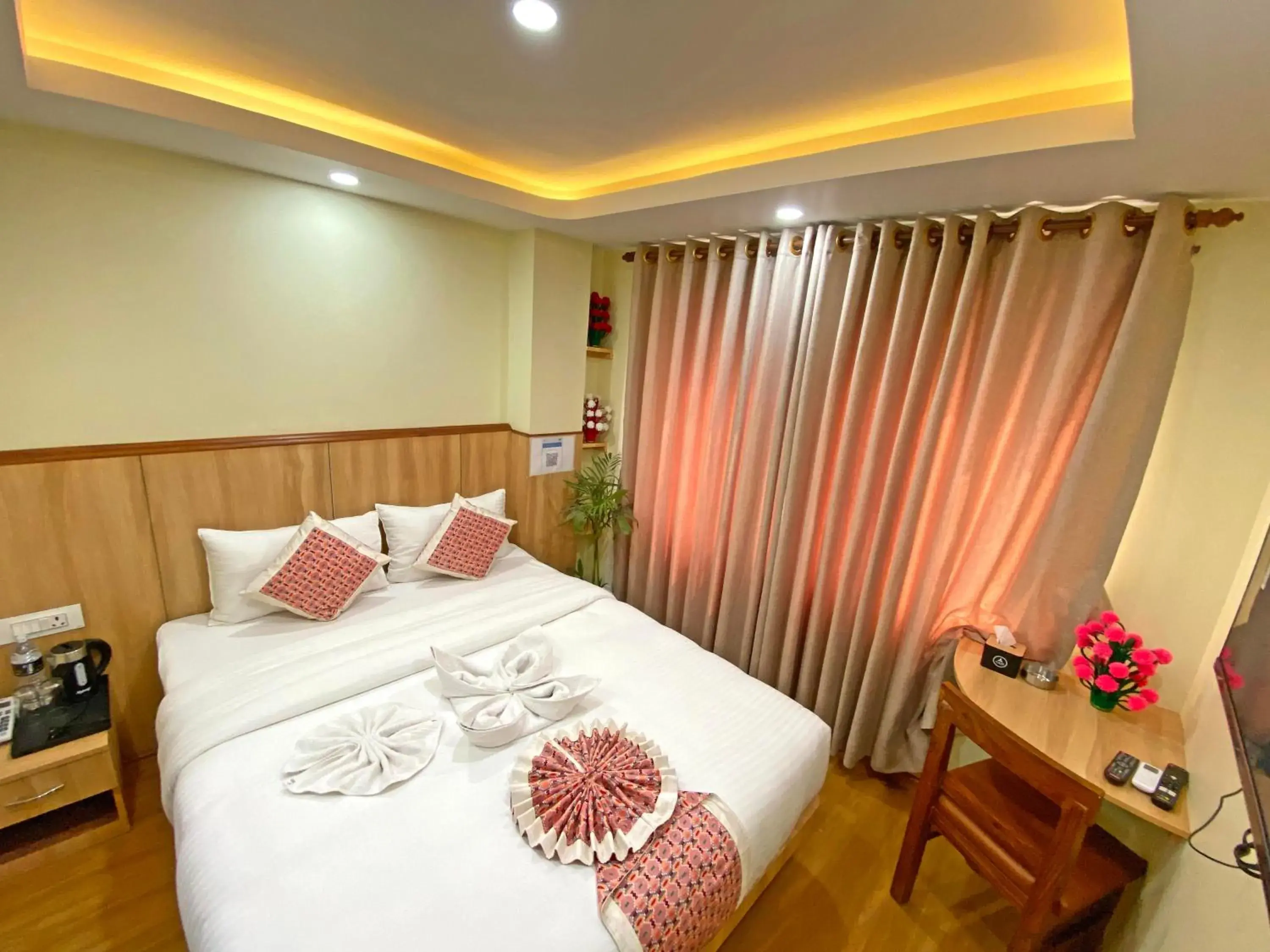 Deluxe Double Room in Hotel Lumbini Airport Deluxe Double Room in Hotel Lumbini Airport