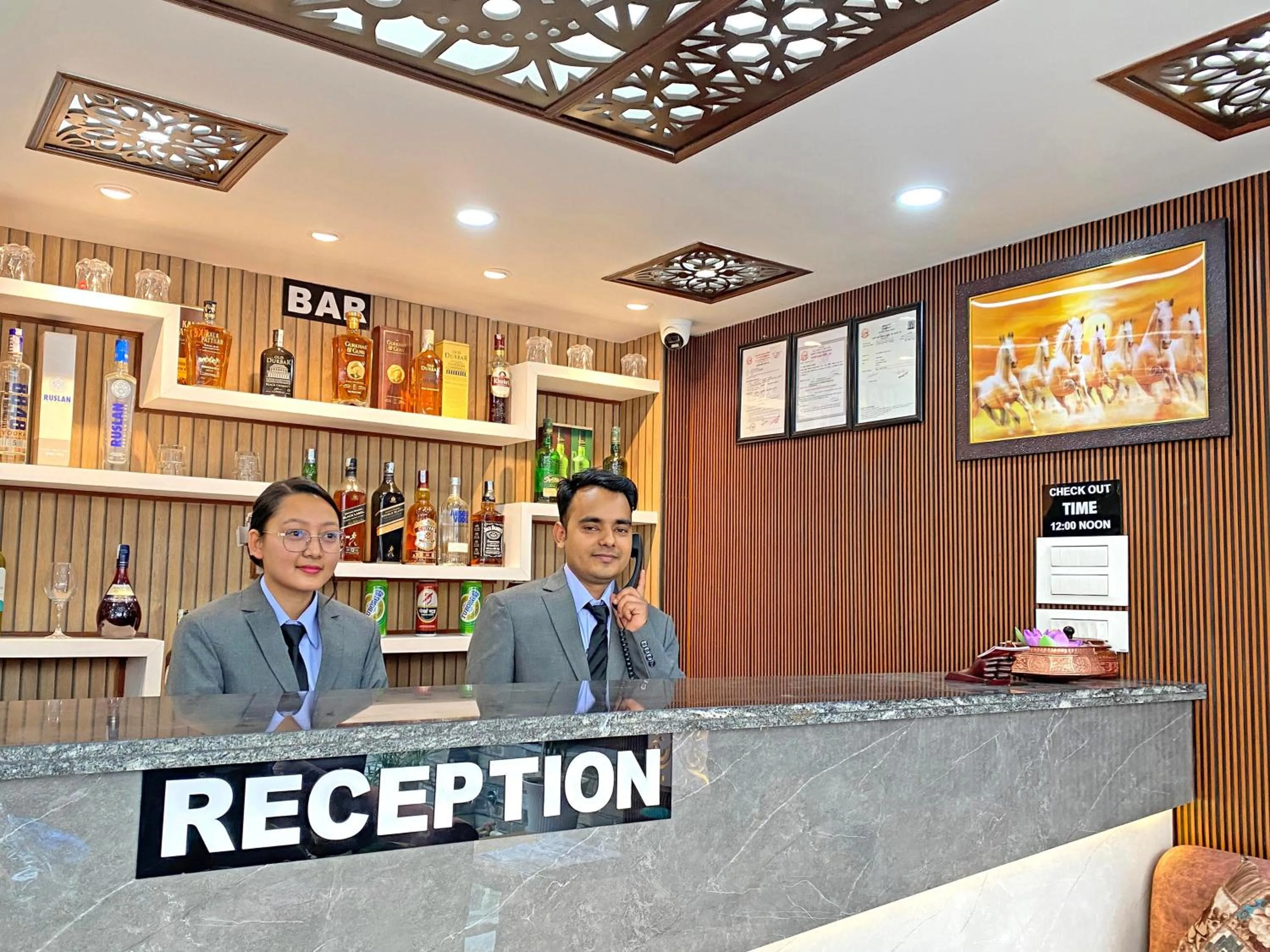 sunbed in Hotel Lumbini Airport