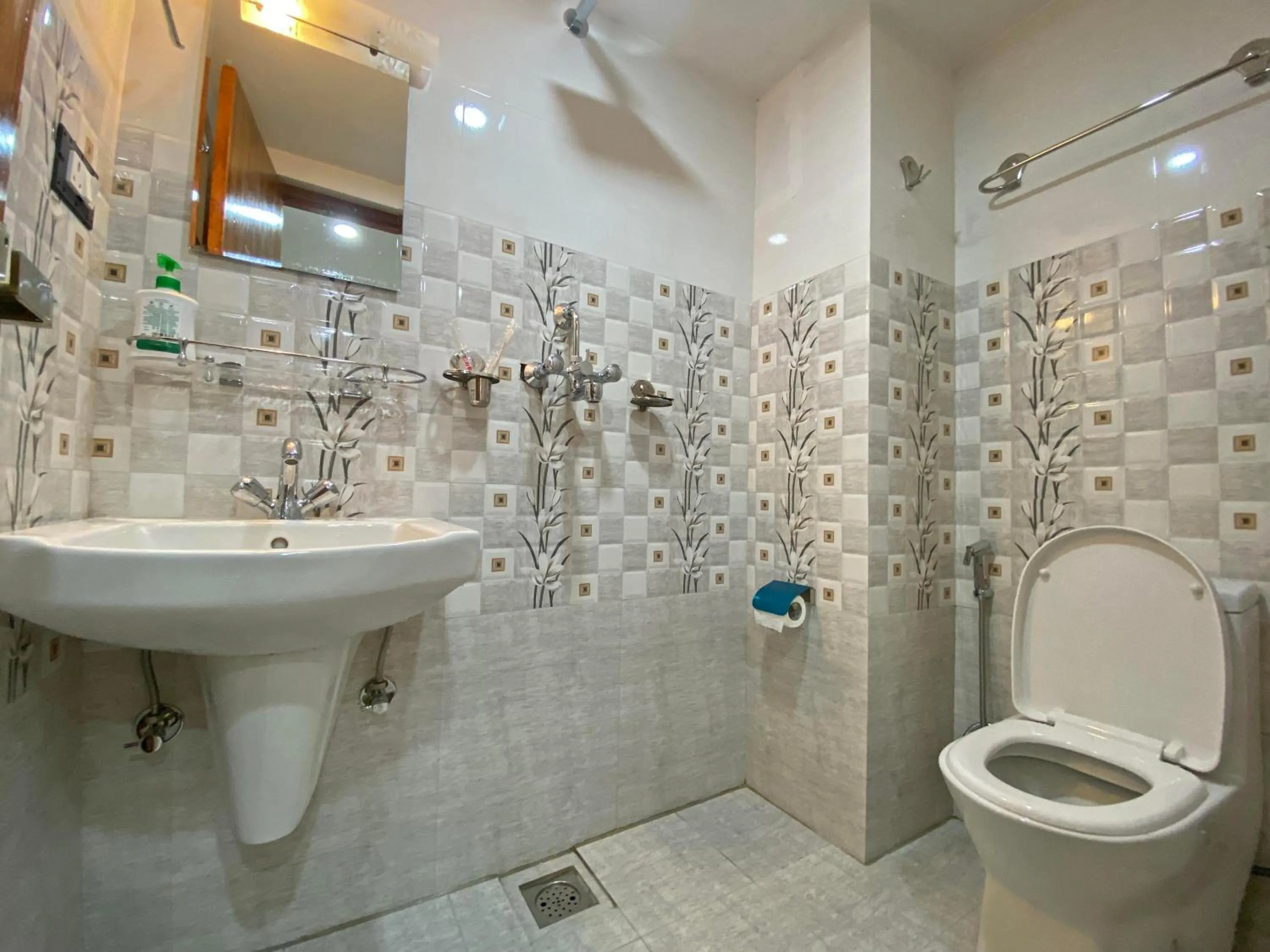 Shower in Hotel Lumbini Airport