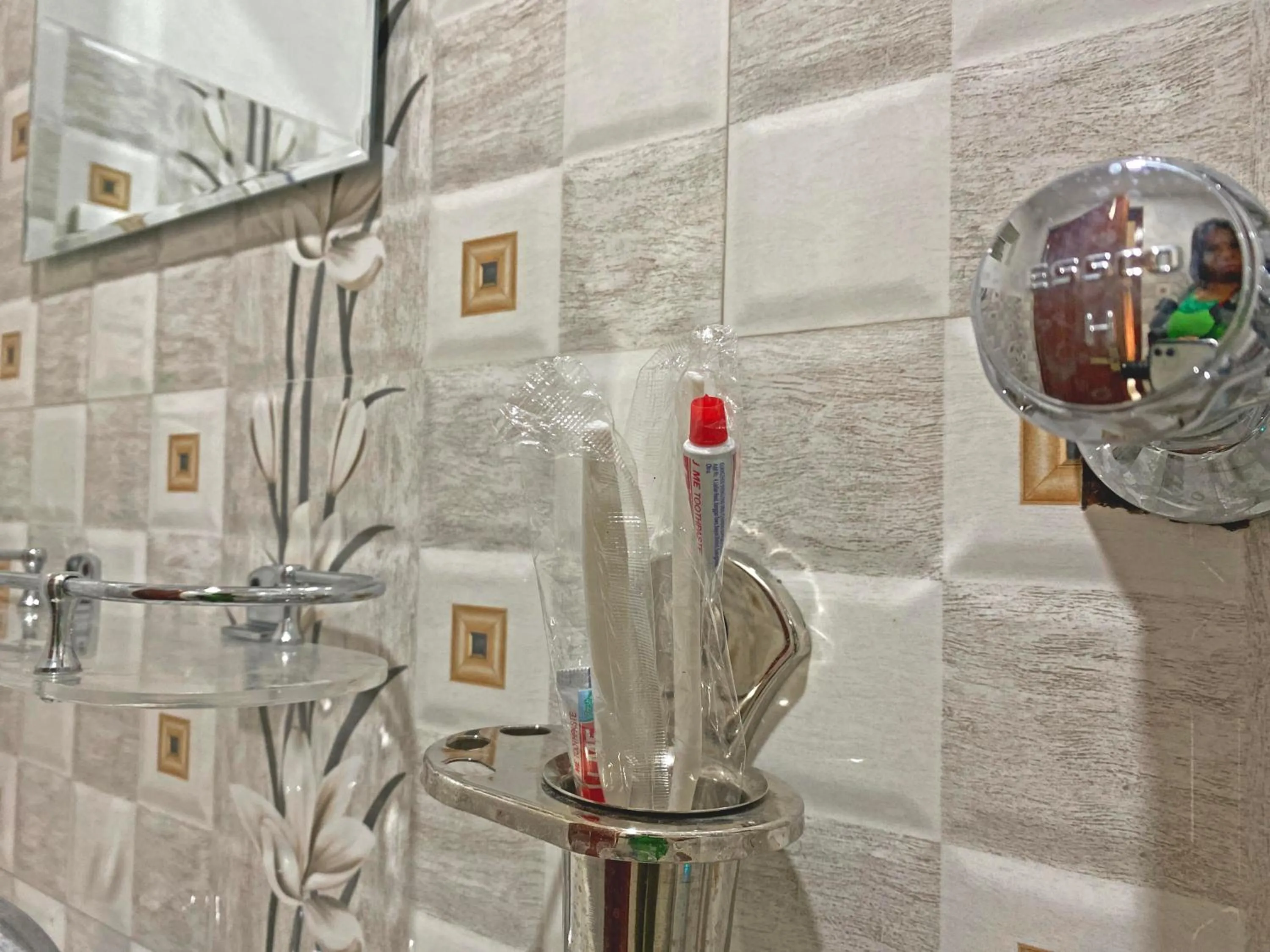 Shower in Hotel Lumbini Airport