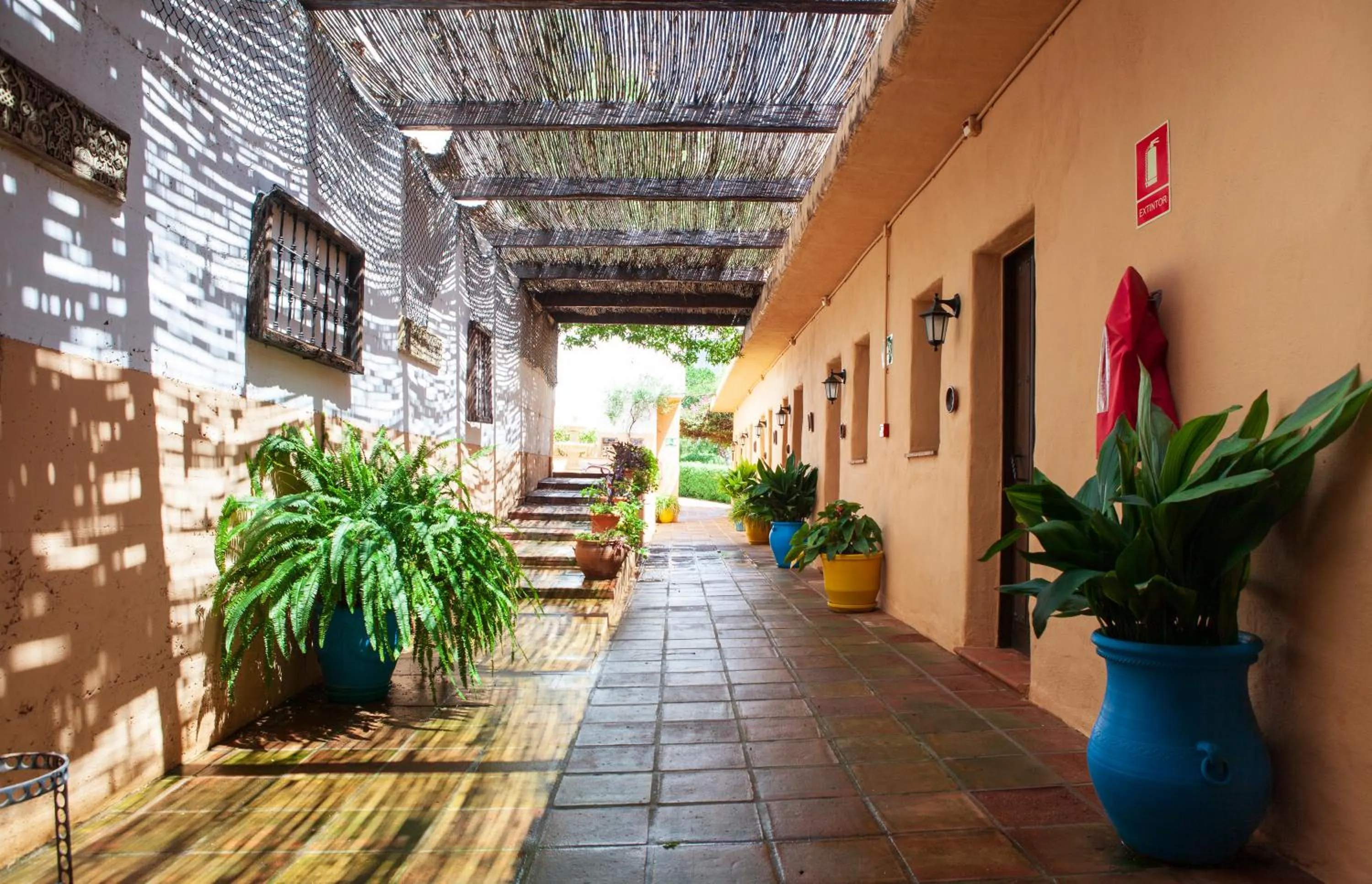 Facade/entrance in Hotel Cortijo de Salia