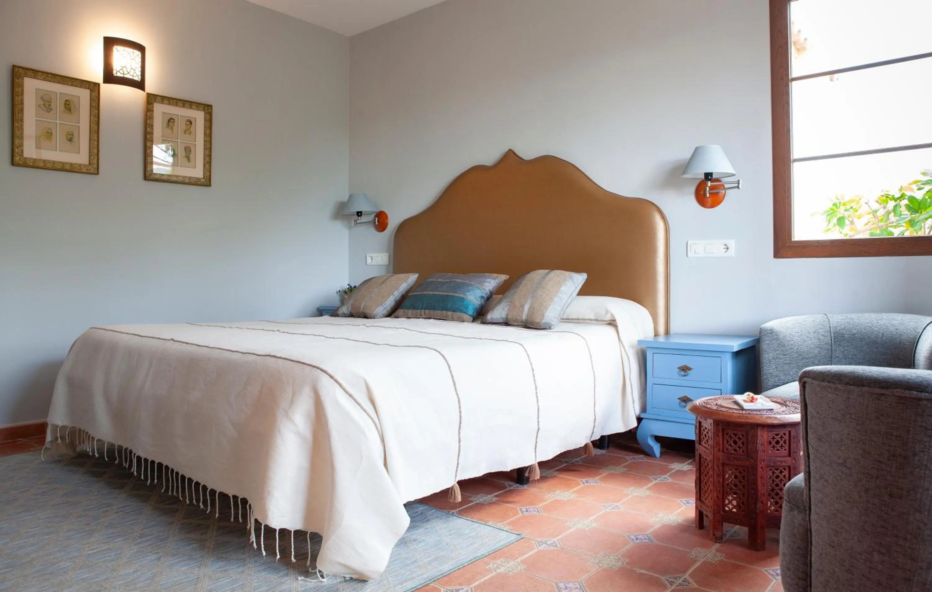 Bedroom in Hotel Cortijo de Salia