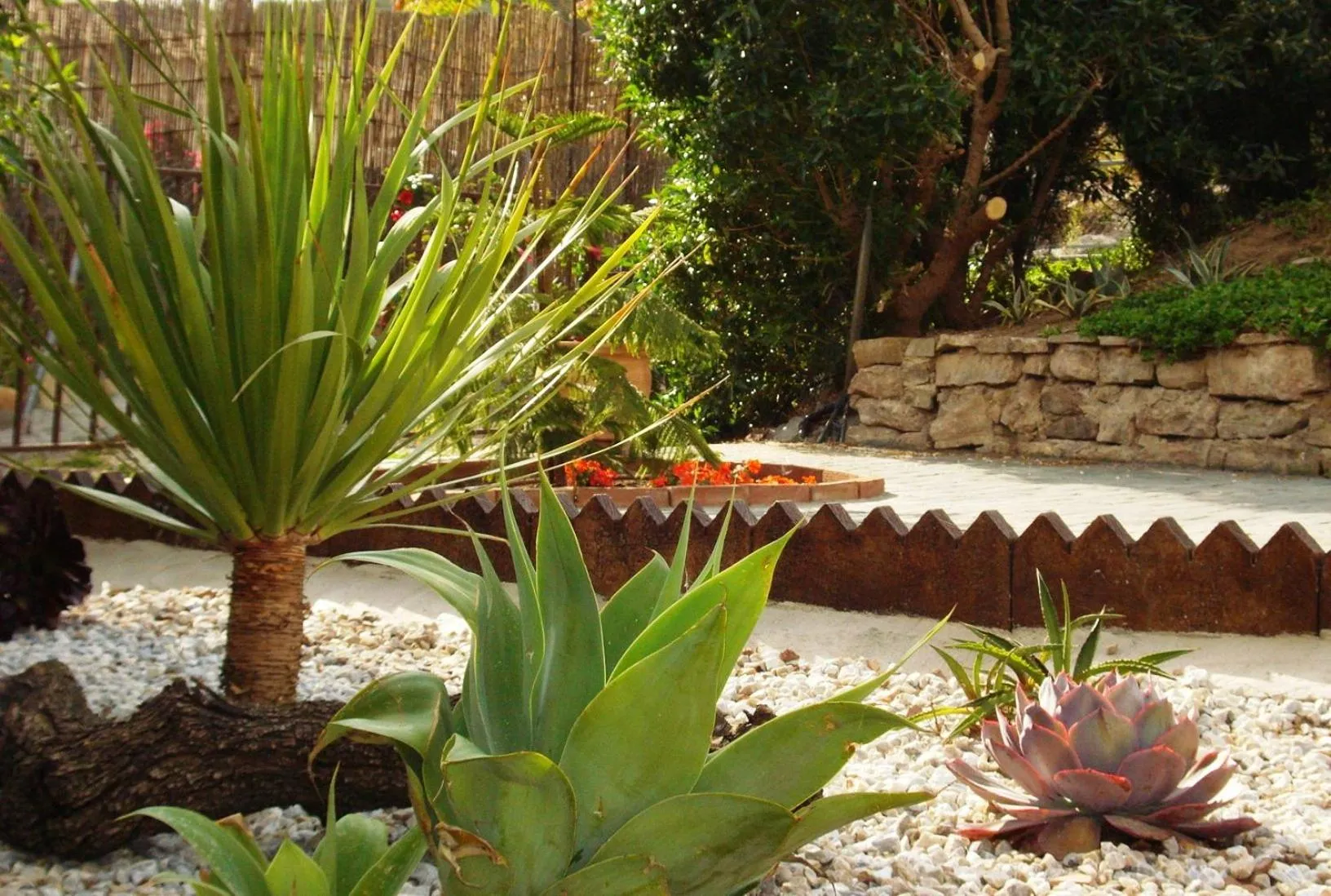 Garden in Hotel Cortijo de Salia