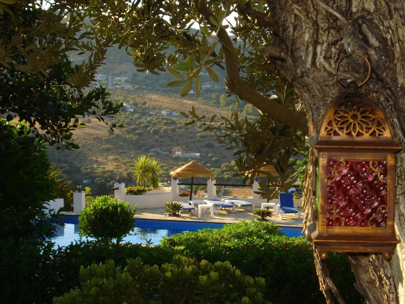 Swimming pool in Hotel Cortijo de Salia