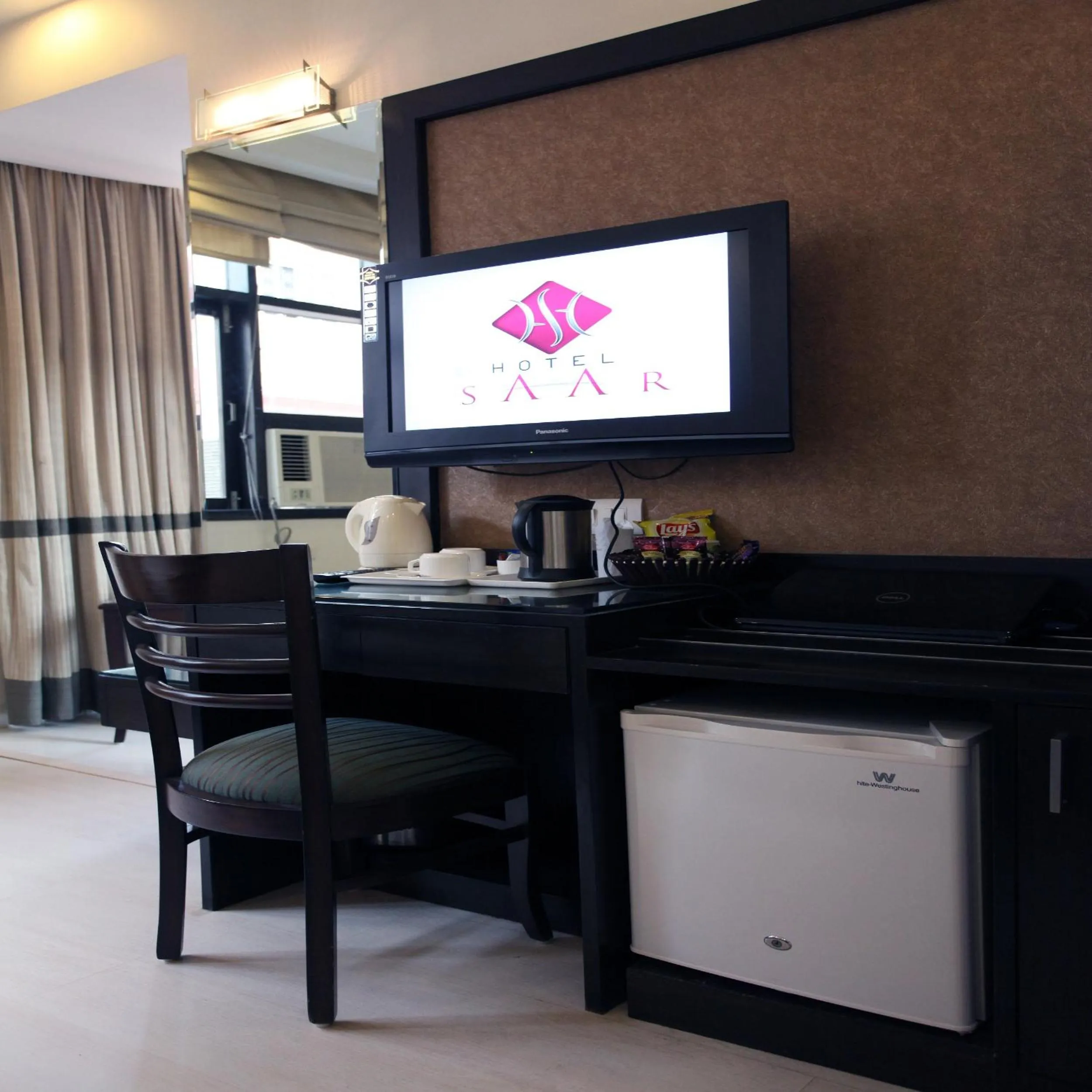 Seating area in Saar Inn