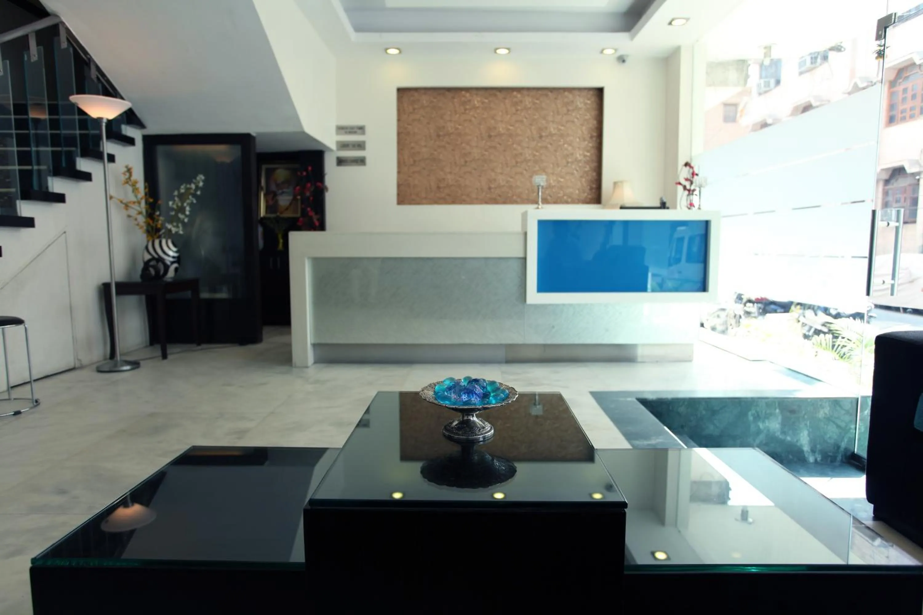 Lobby or reception in Saar Inn