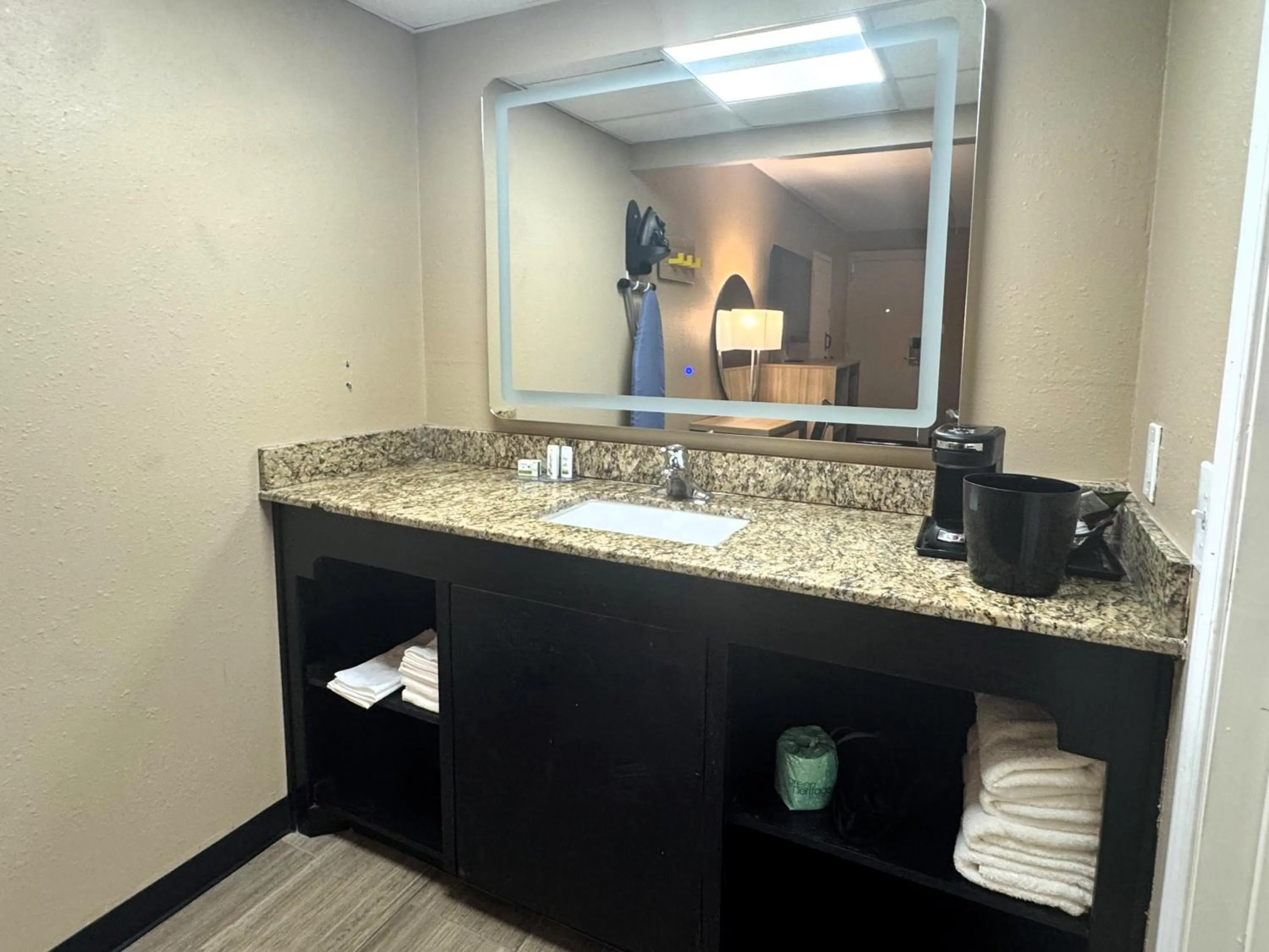 Bathroom in Super 8 by Wyndham Corpus Christi Airport