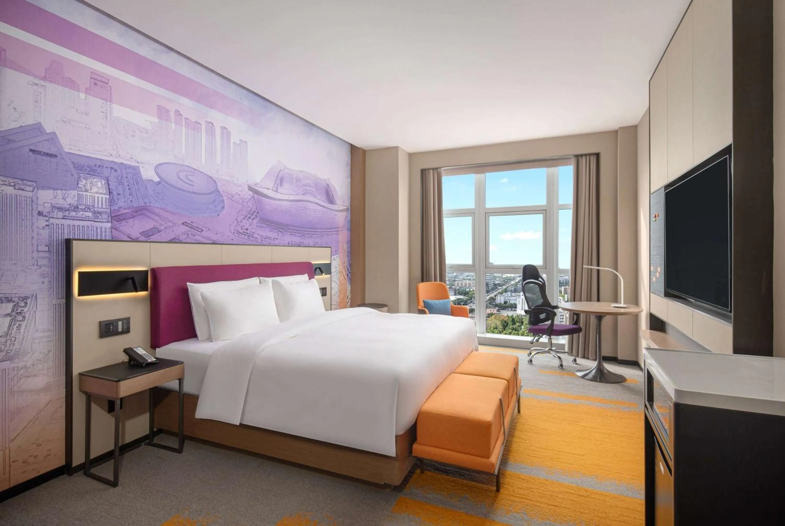 Photo of the whole room, Bed in Days Hotel by Wyndham Chengdu Wenjiang