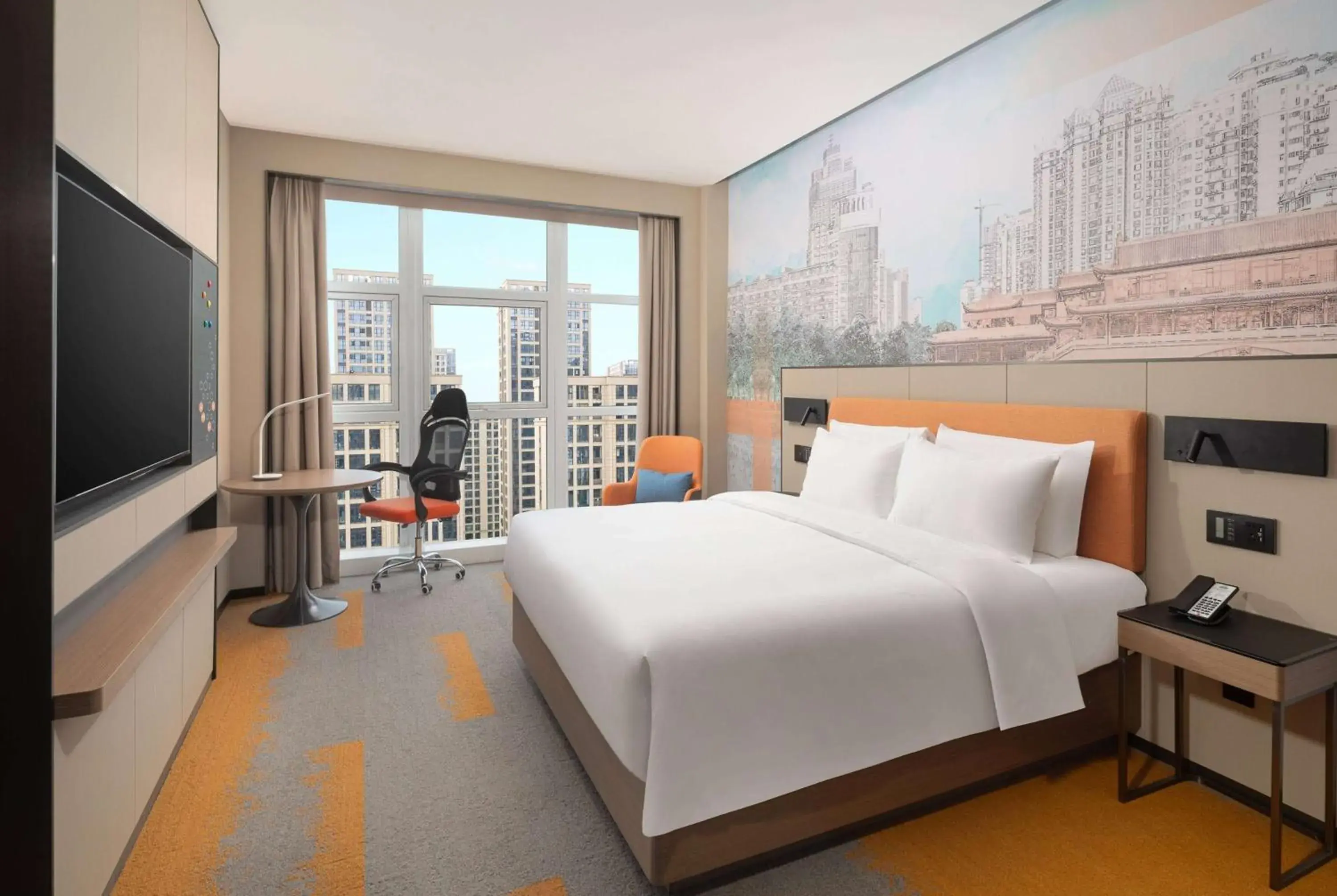 King Room with Garden View - Non-Smoking in Days Hotel by Wyndham Chengdu Wenjiang King Room with Garden View - Non-Smoking in Days Hotel by Wyndham Chengdu Wenjiang