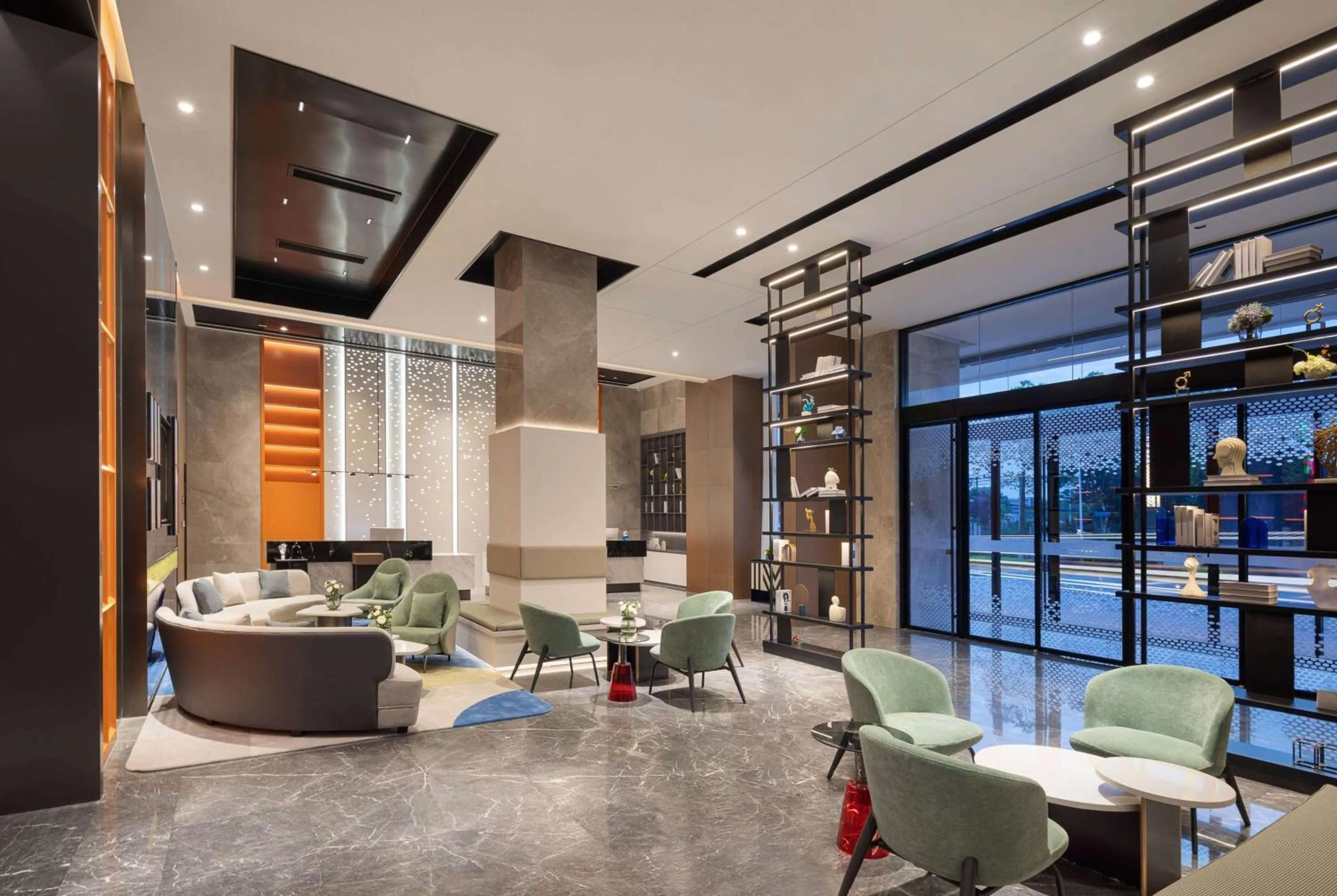 Lobby or reception in Days Hotel by Wyndham Chengdu Wenjiang