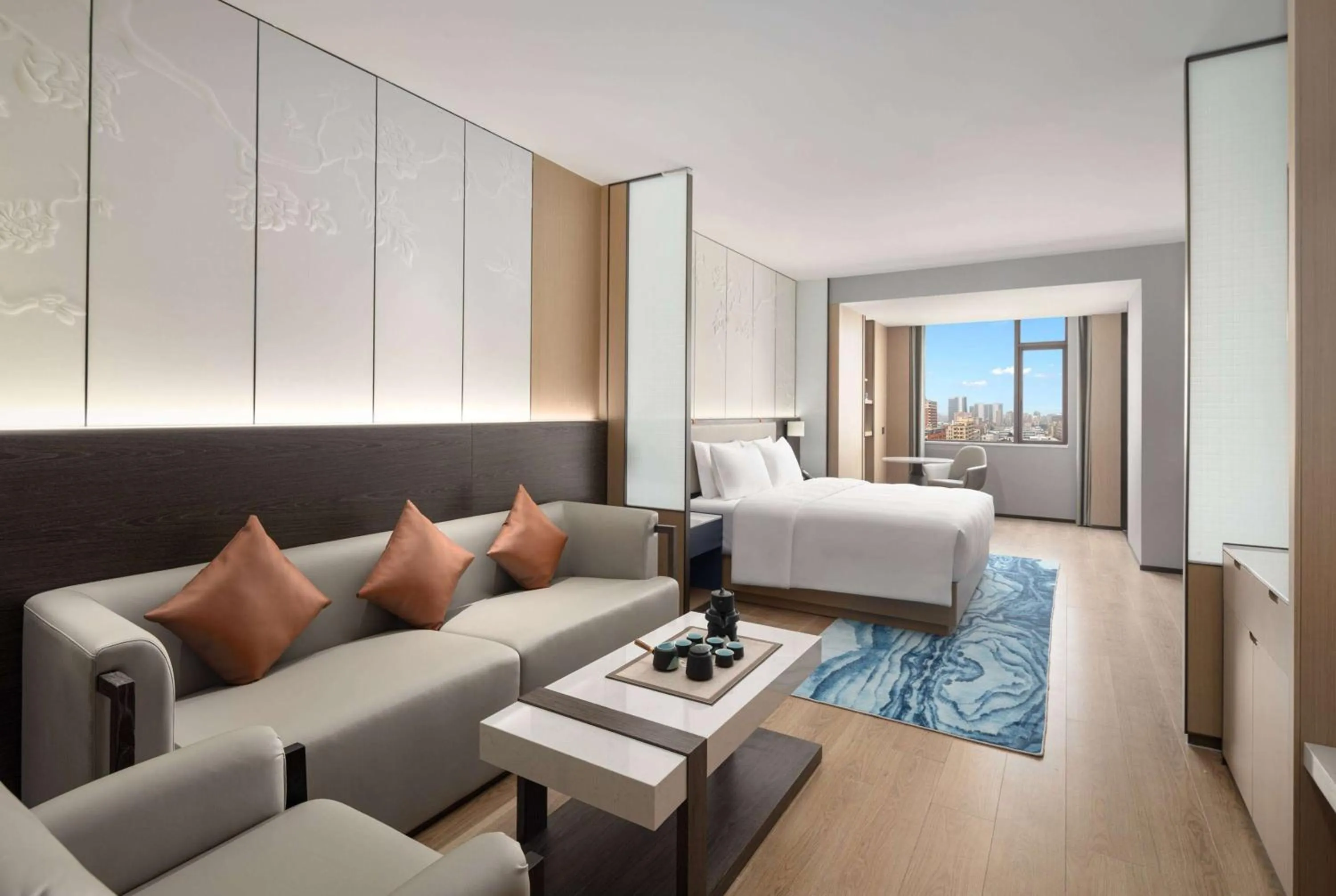 Photo of the whole room in Ramada Encore by Wyndham Dongguan Chang an