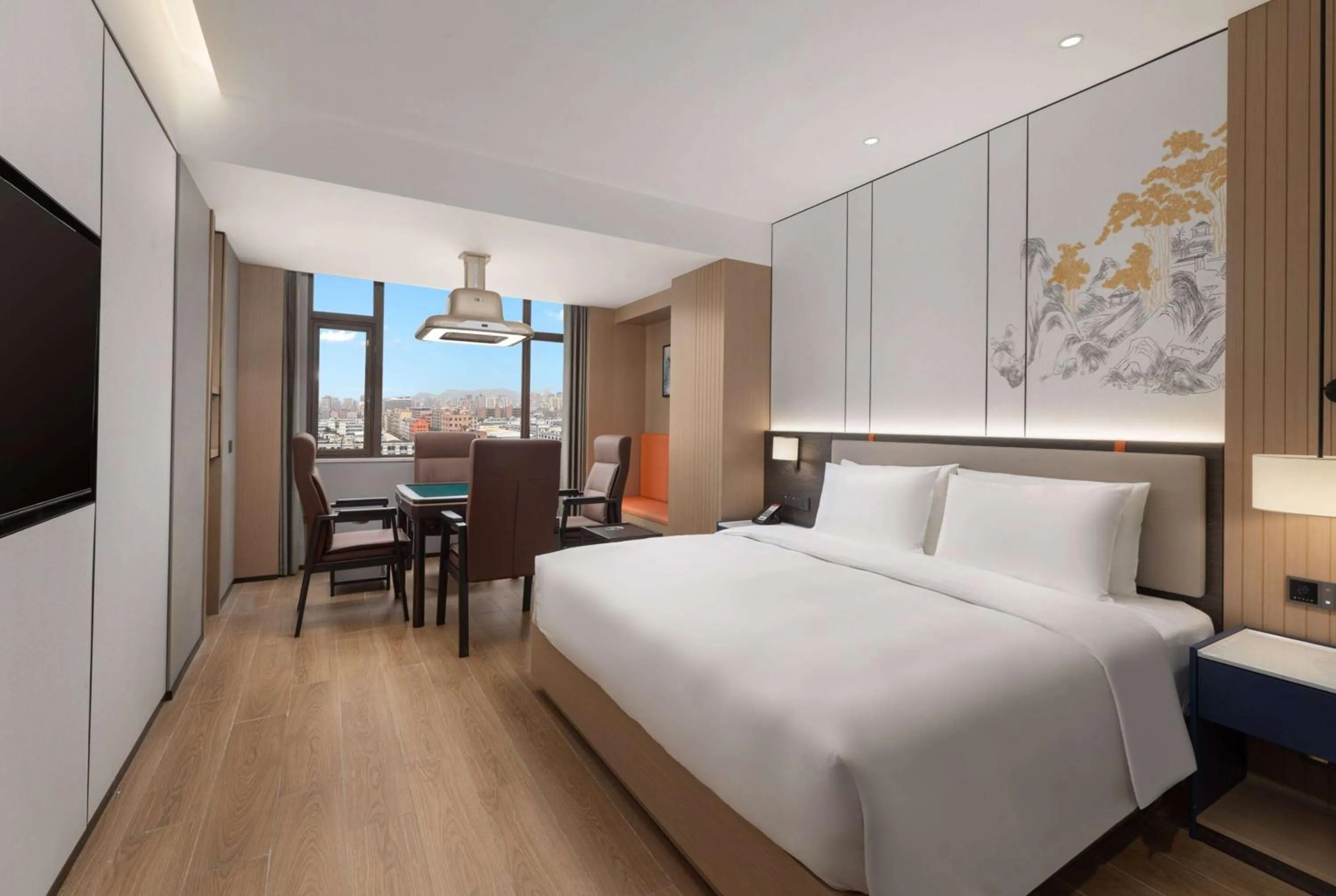 Photo of the whole room in Ramada Encore by Wyndham Dongguan Chang an