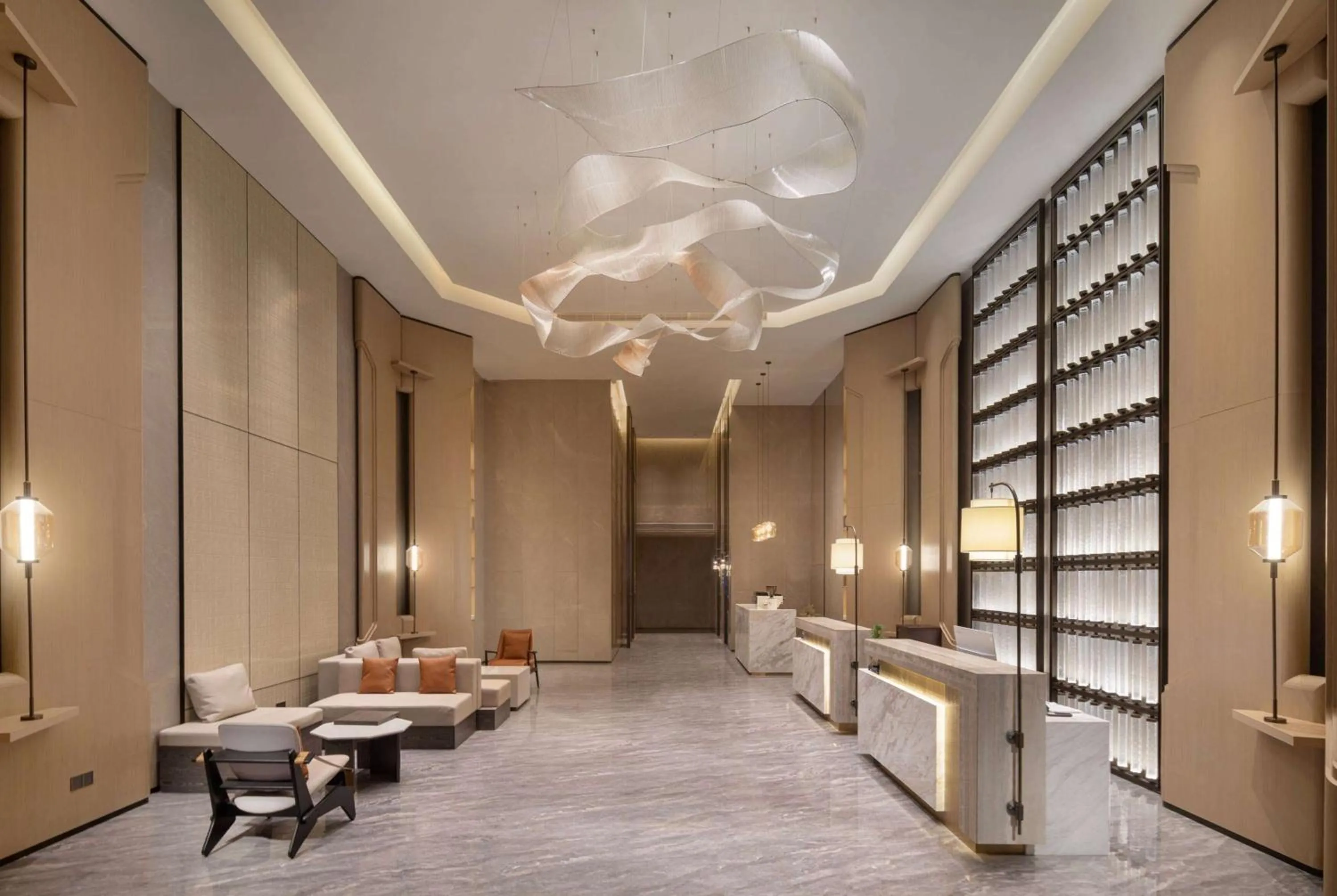 Lobby or reception in Ramada Encore by Wyndham Dongguan Chang an