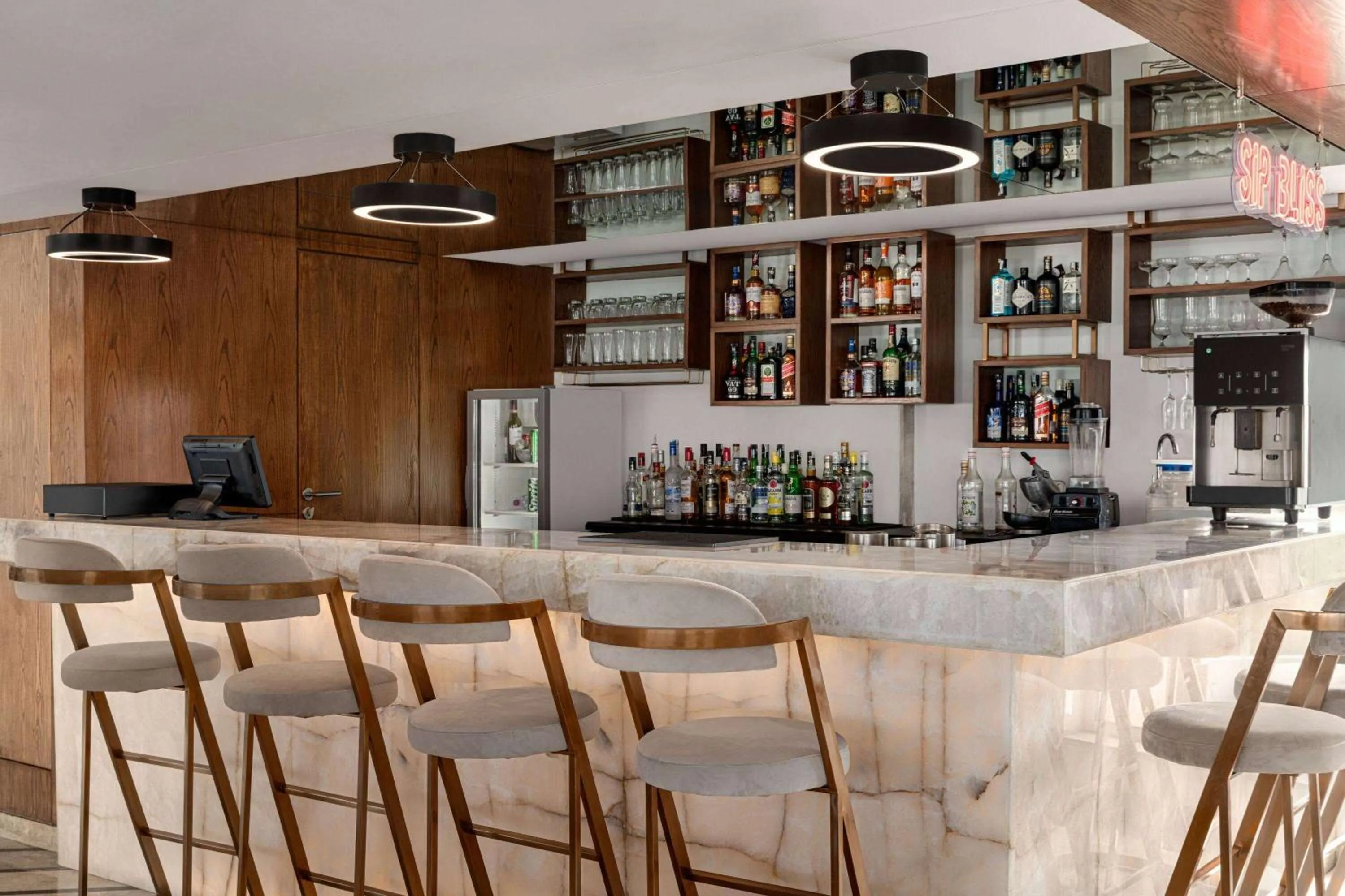 Lounge or bar in Ramada by Wyndham Gorakhpur Gorakhnath Mandir Road