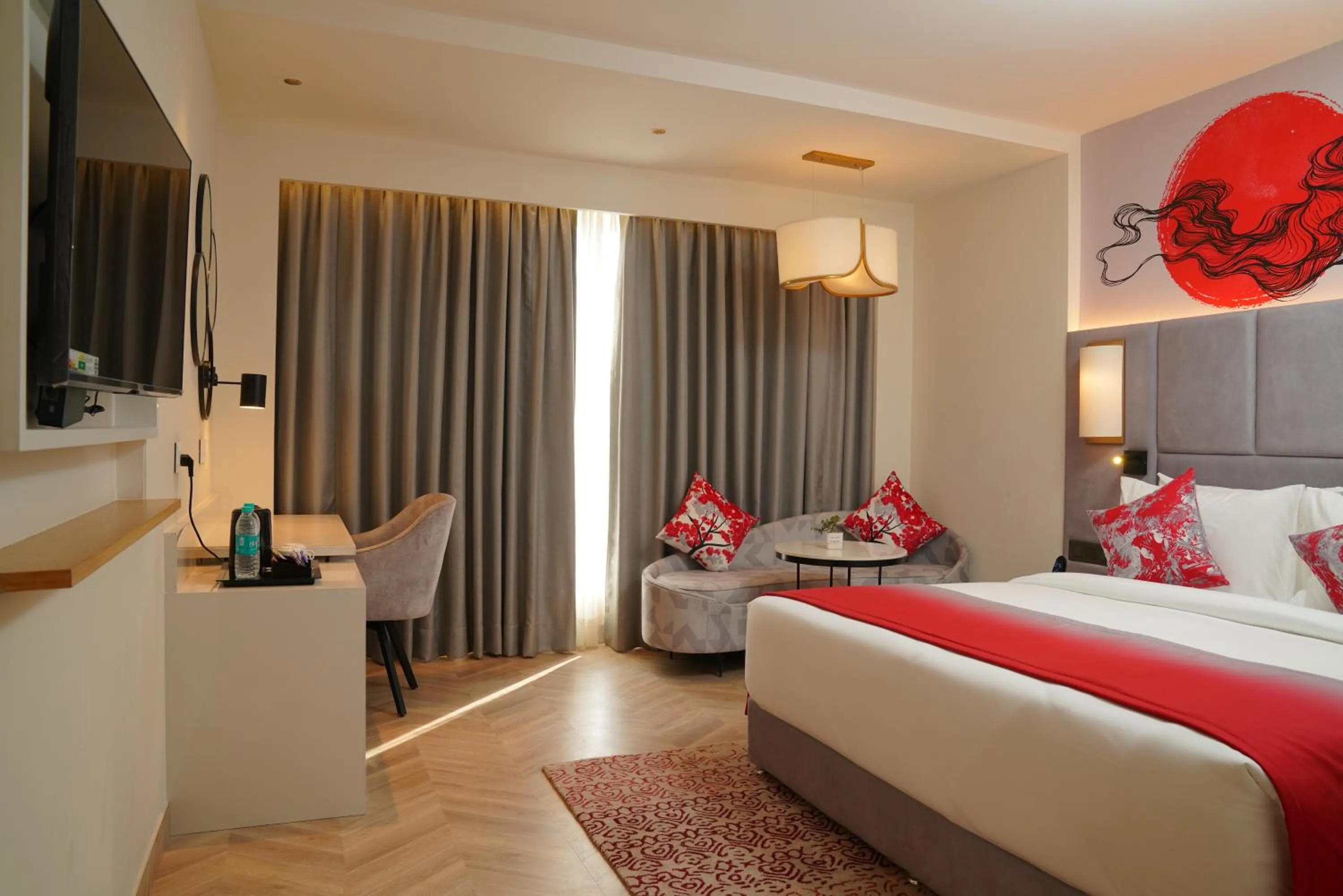 Bedroom, Bed in Ramada by Wyndham Gorakhpur Gorakhnath Mandir Road