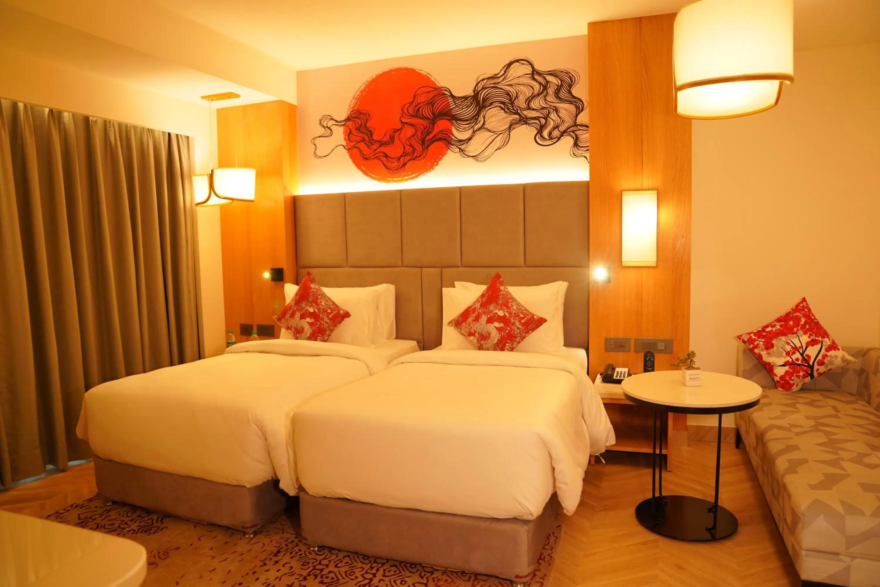 Living room, Bed in Ramada by Wyndham Gorakhpur Gorakhnath Mandir Road