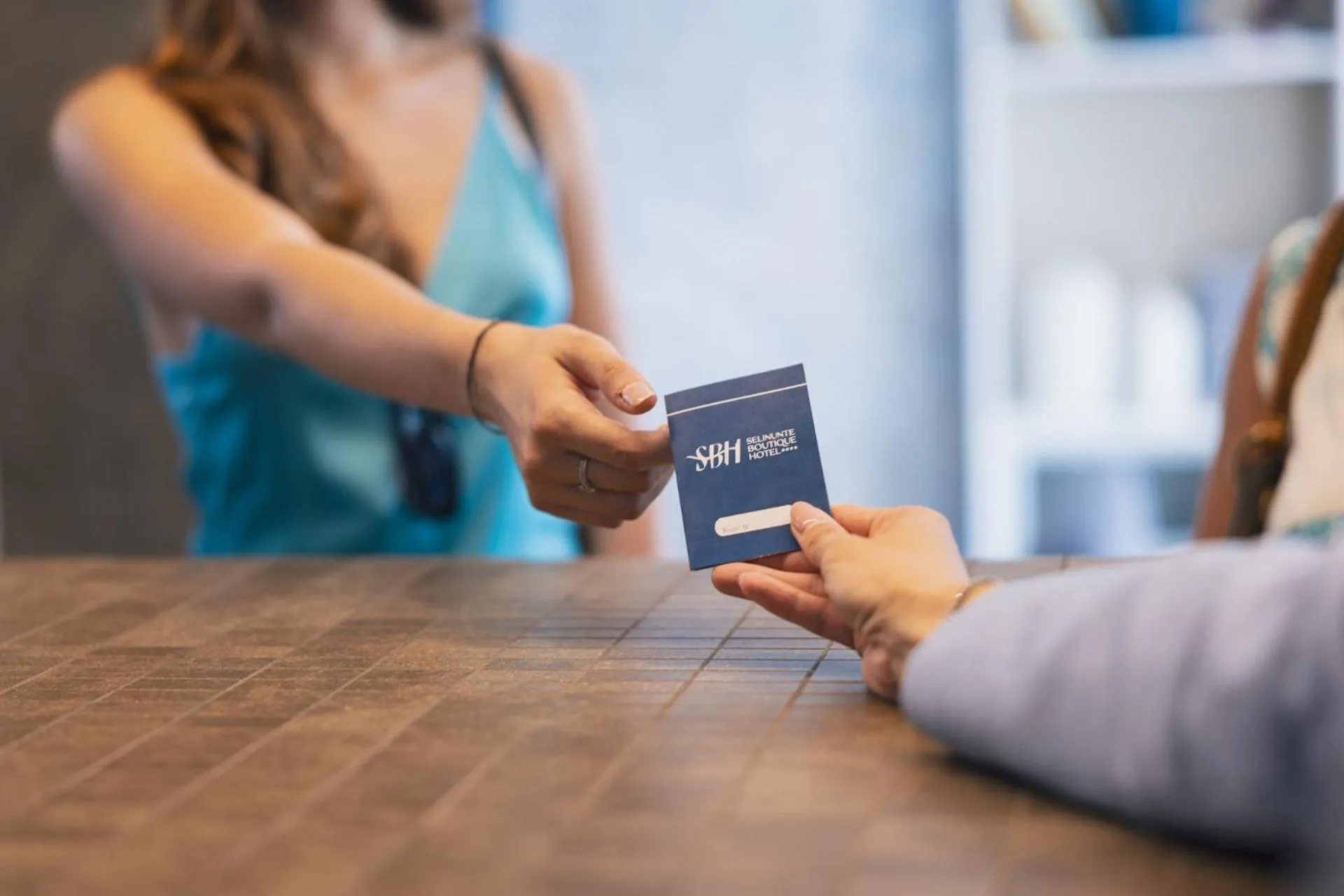 Lobby or reception in Selinunte Boutique Hotel