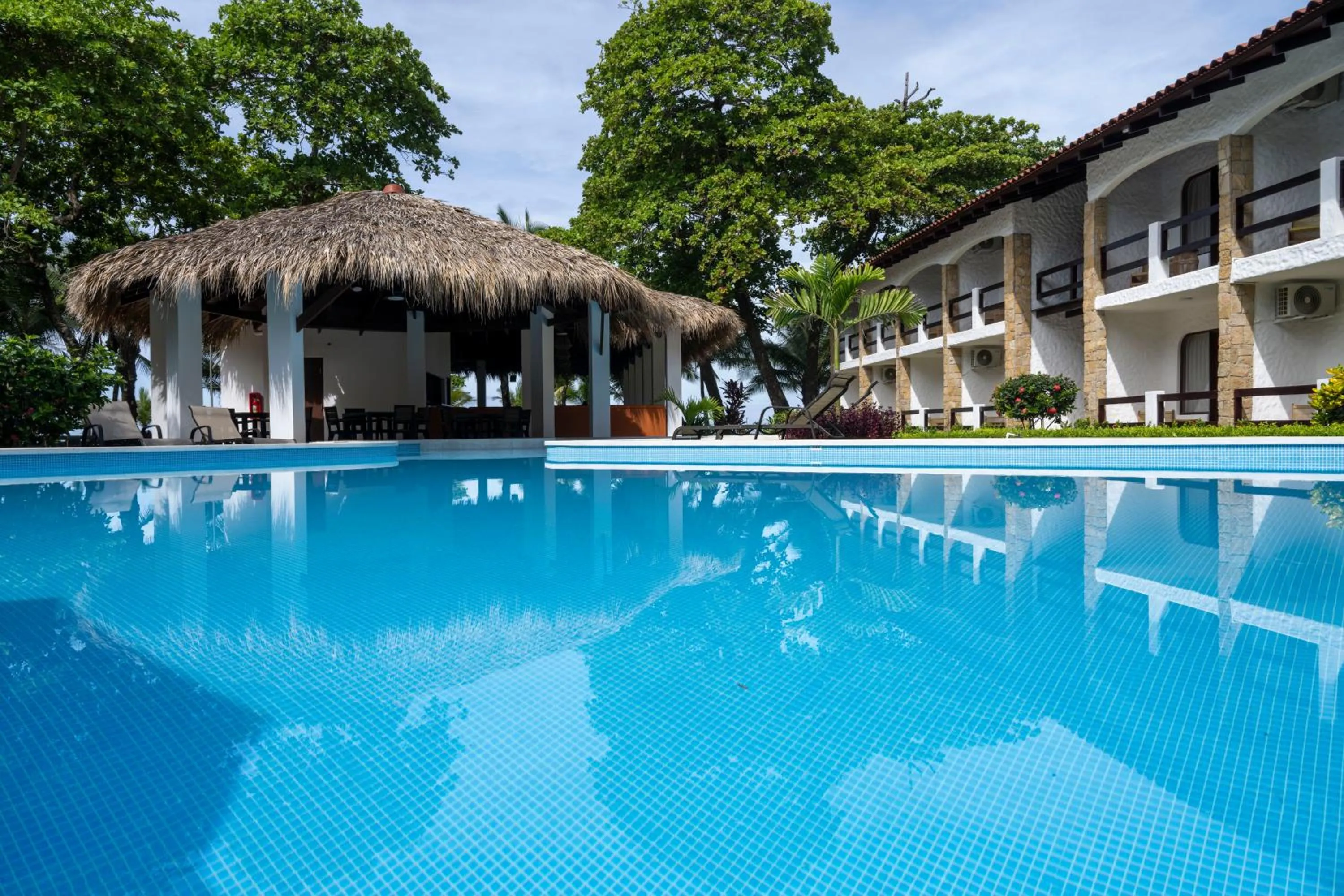 Pool view in Fuego del Sol Beachfront Hotel