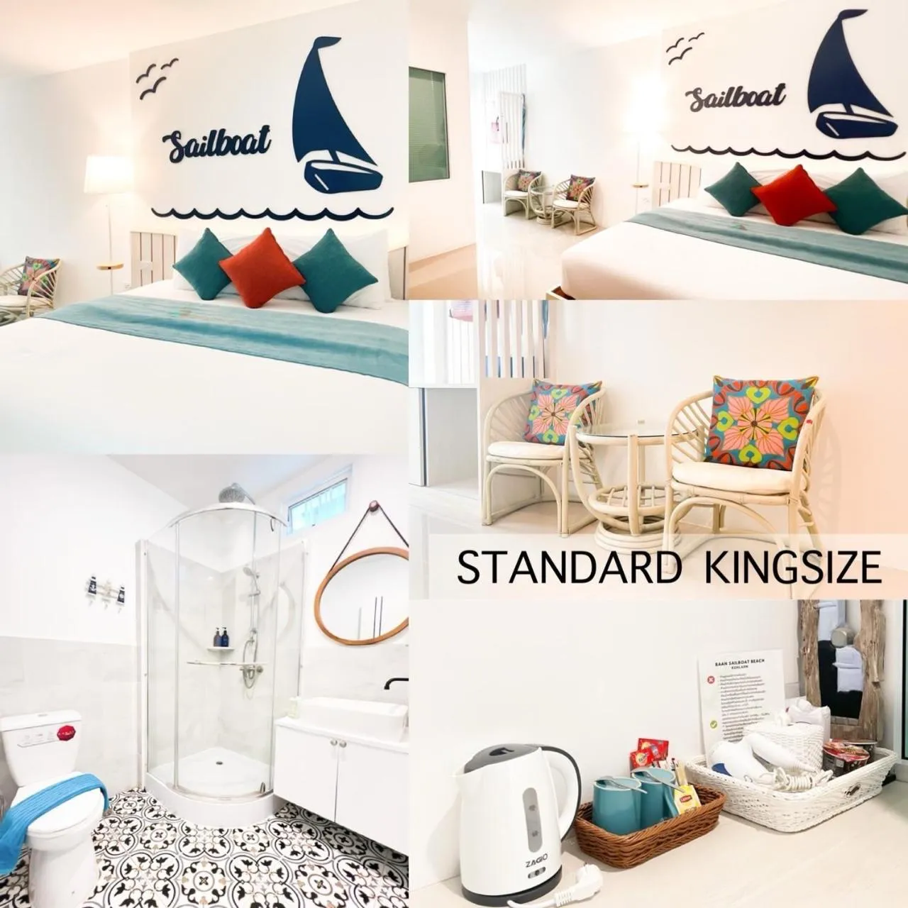 Photo of the whole room in Baan Sailboat Beach Kohlarn