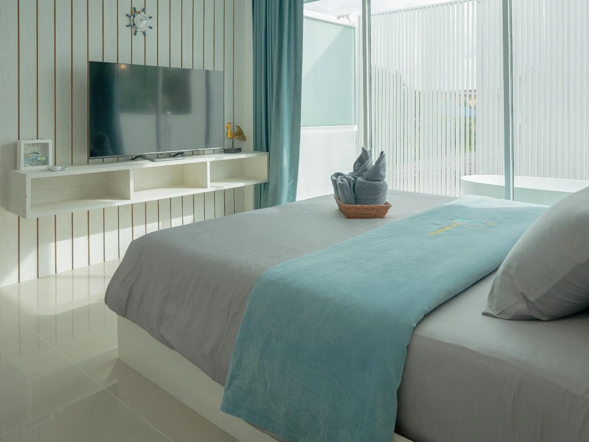 Bed in Baan Sailboat Beach Kohlarn