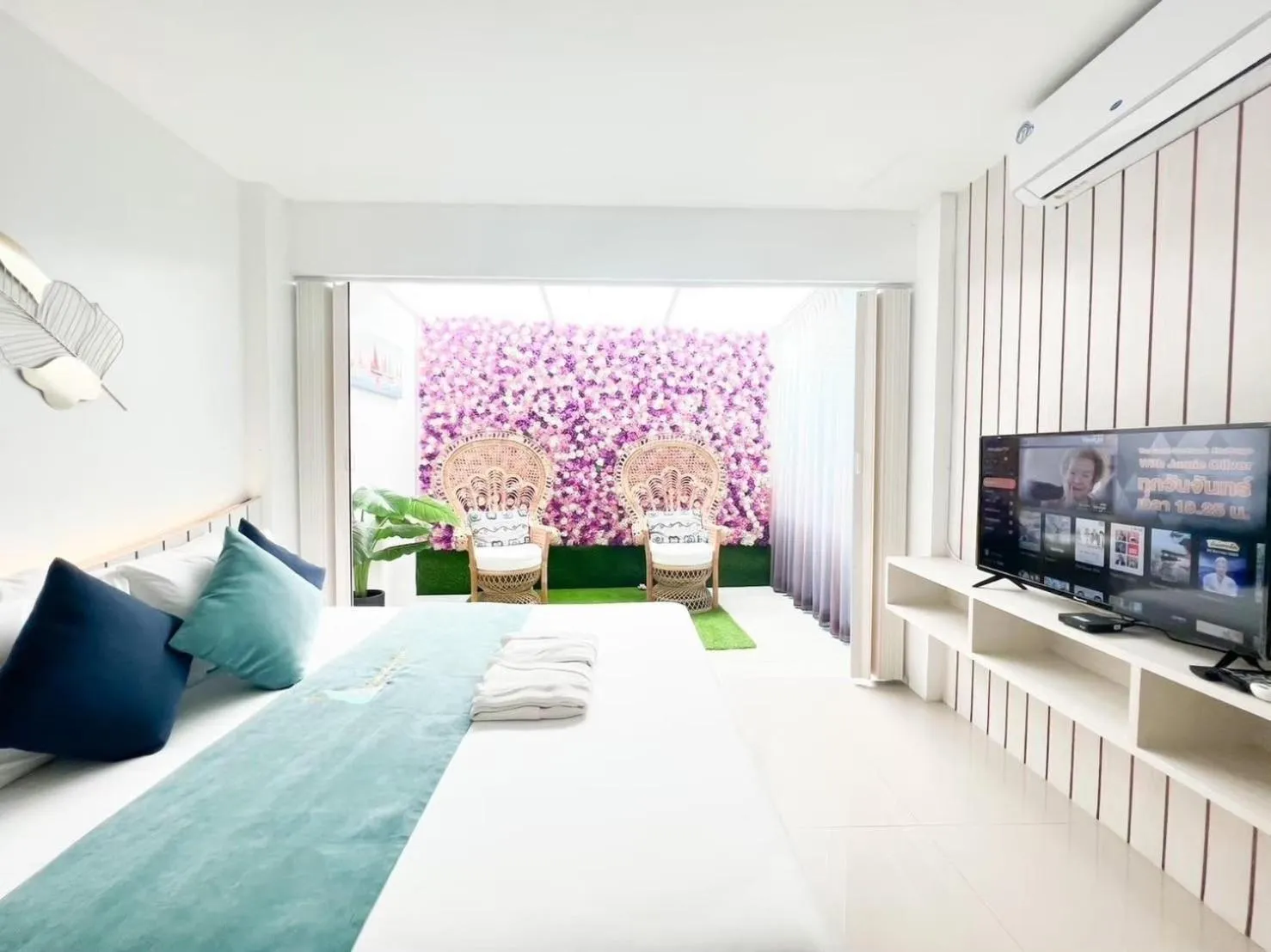 Bed in Baan Sailboat Beach Kohlarn