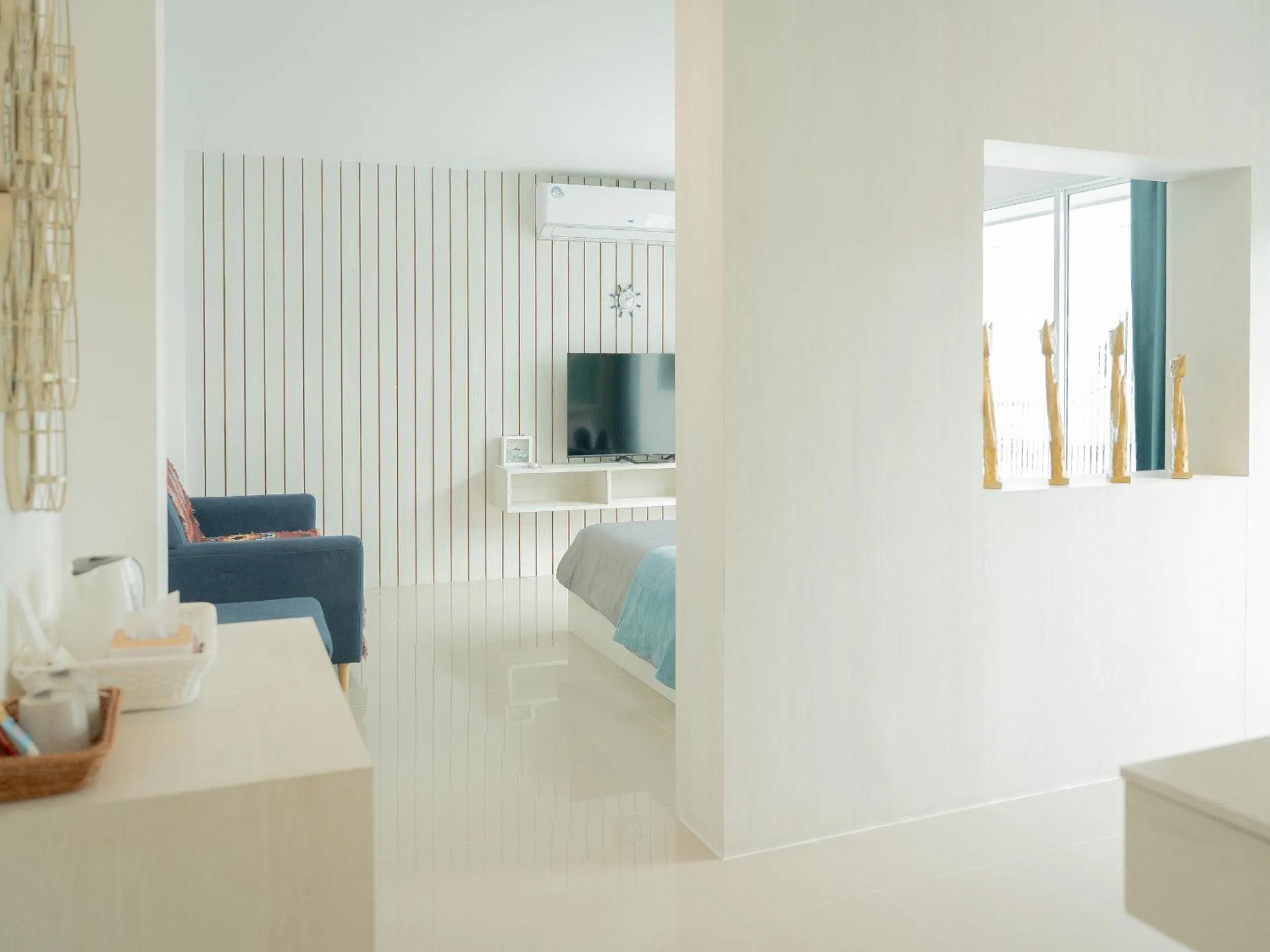 Bed in Baan Sailboat Beach Kohlarn