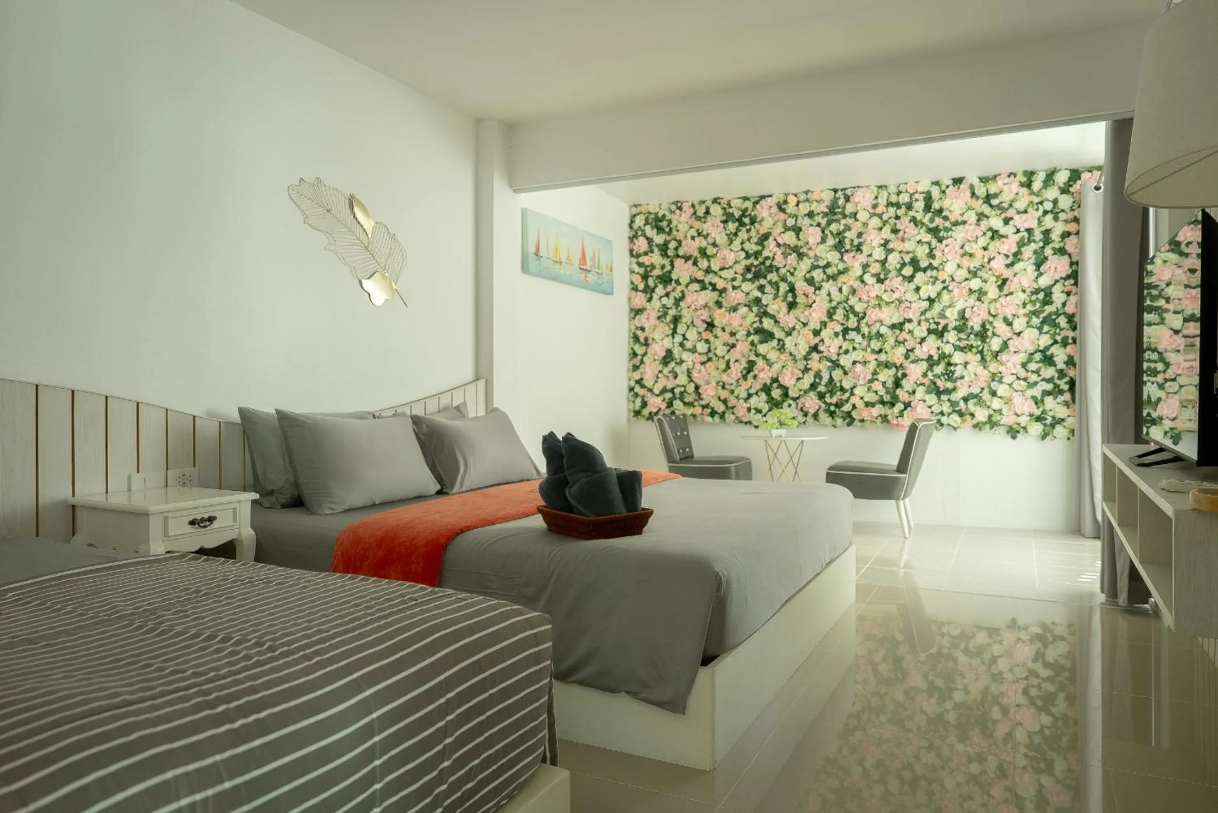 Bed in Baan Sailboat Beach Kohlarn