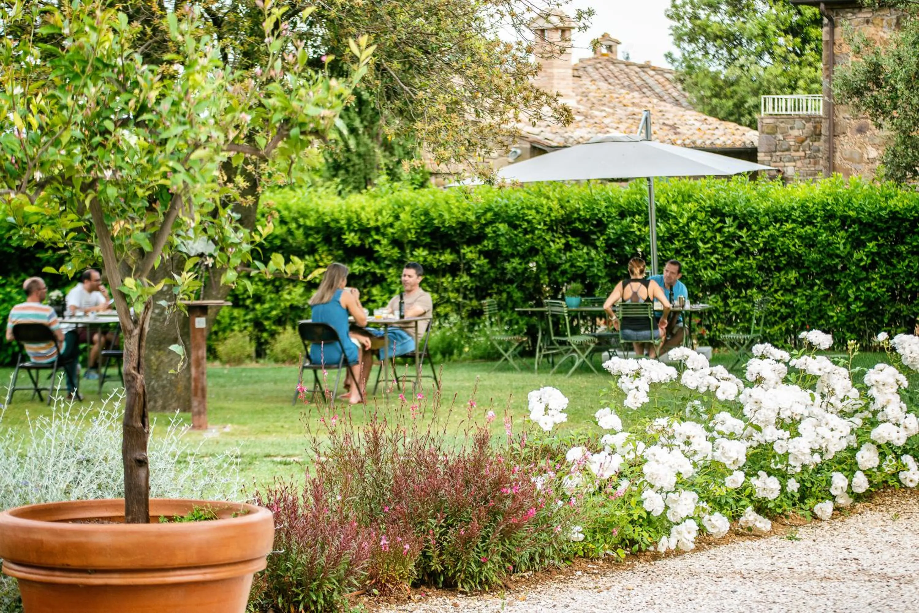 Garden in Villa Le Prata - Residenza del Vescovo - Cantina & Relais